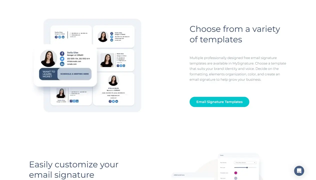 MySignature email signature creator