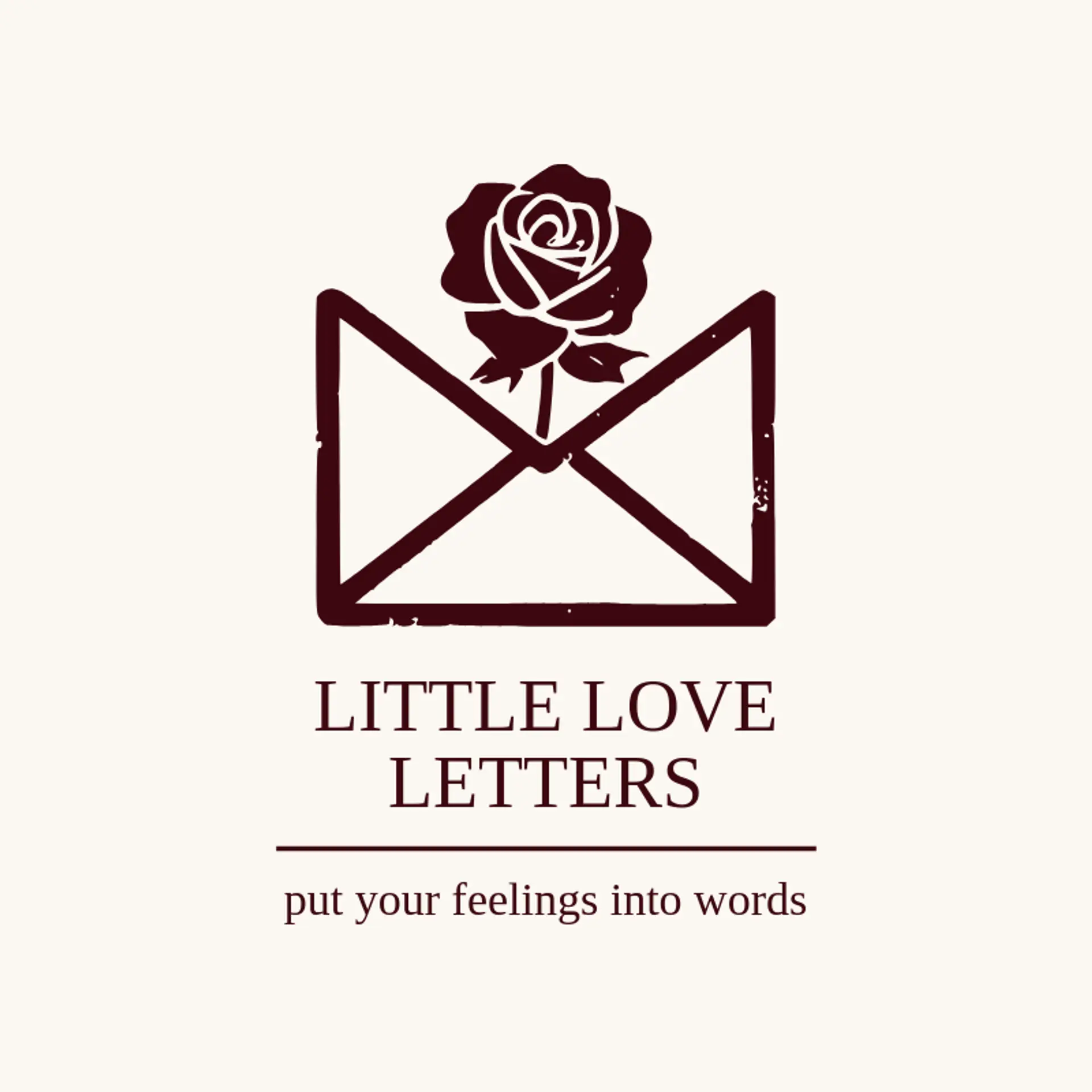 Little Love Letters logo for lover