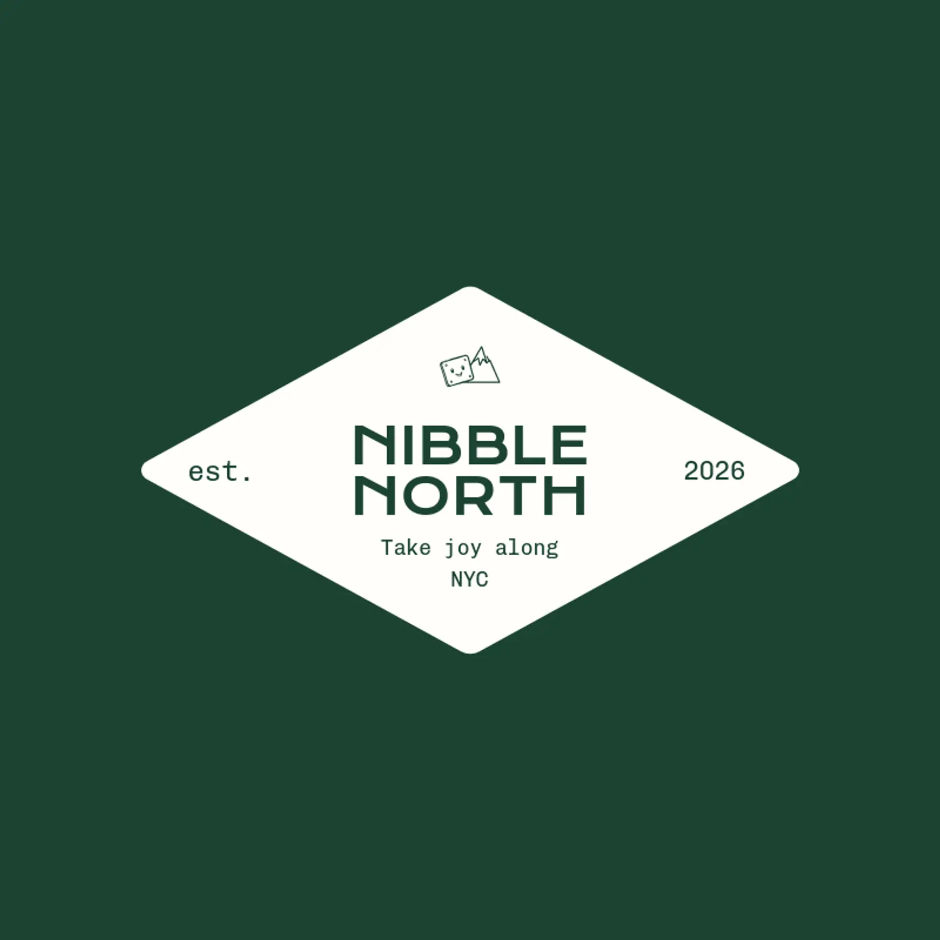 Nibble North logo for snack