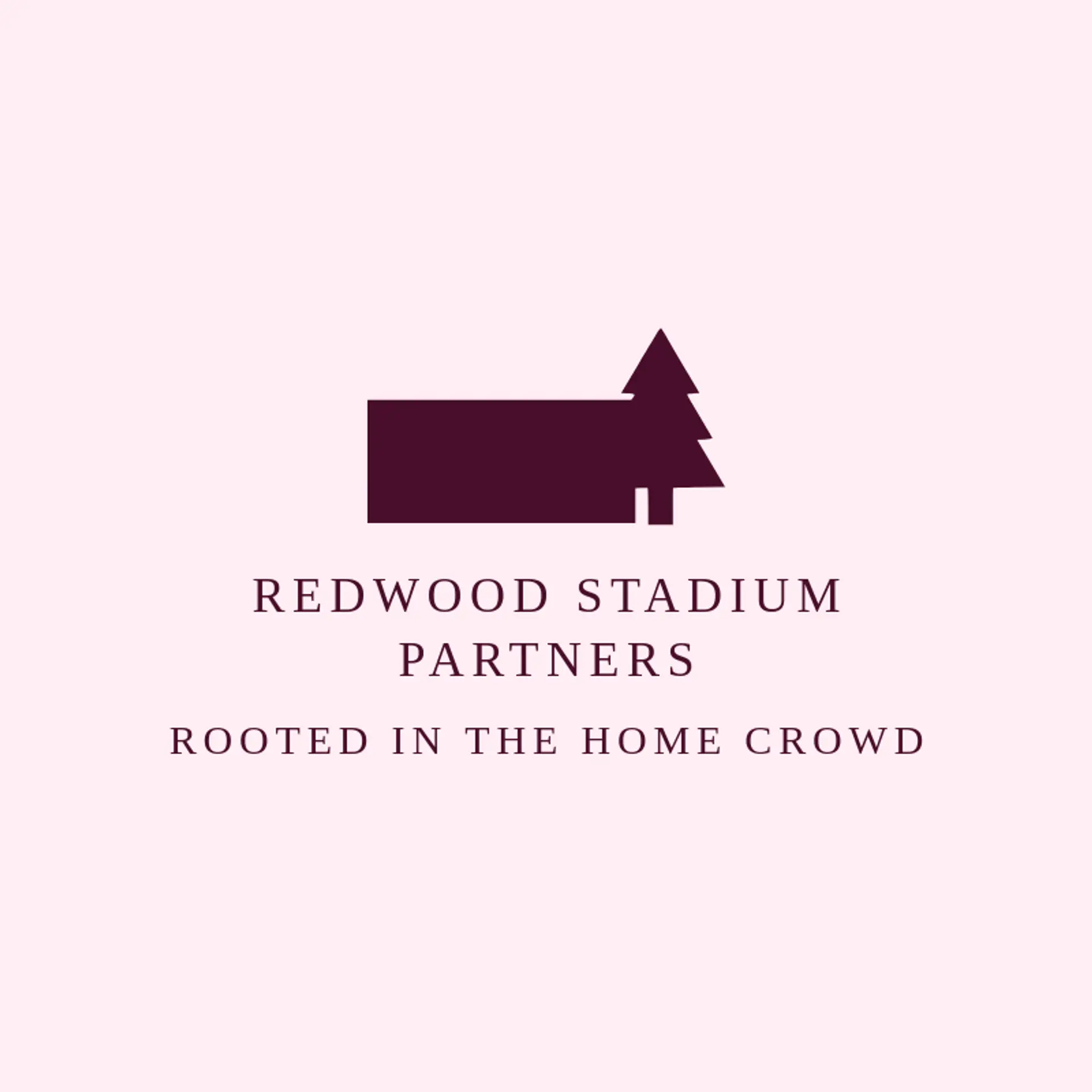 Redwood Stadium Partners logo for stadium