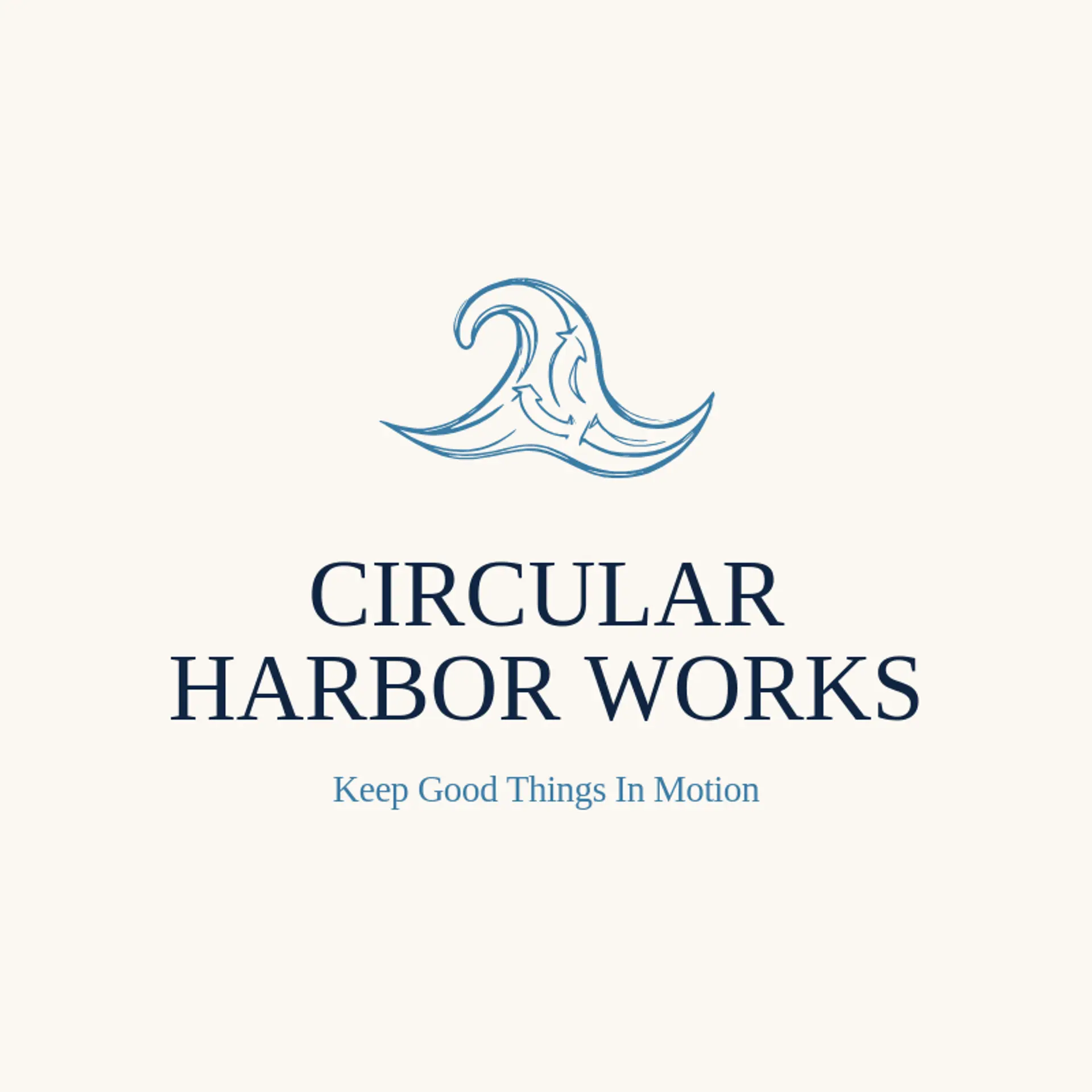 Circular Harbor Works logo for sustainability