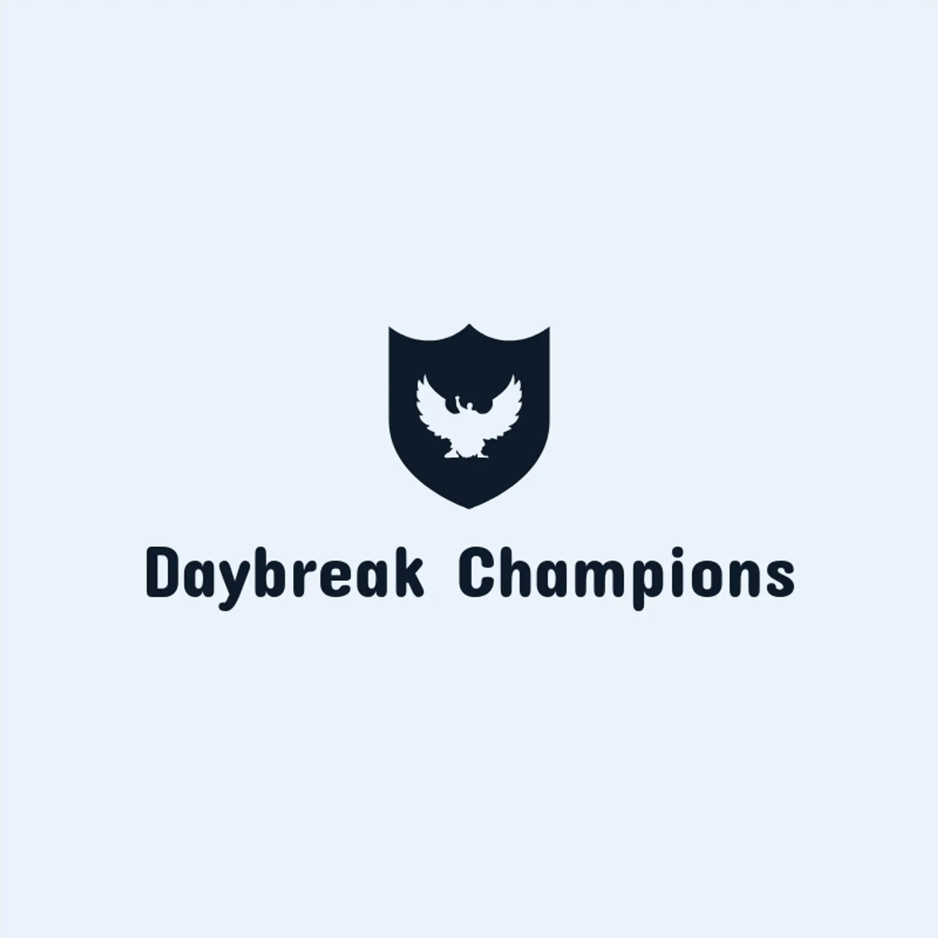 Daybreak Champions logo for hero