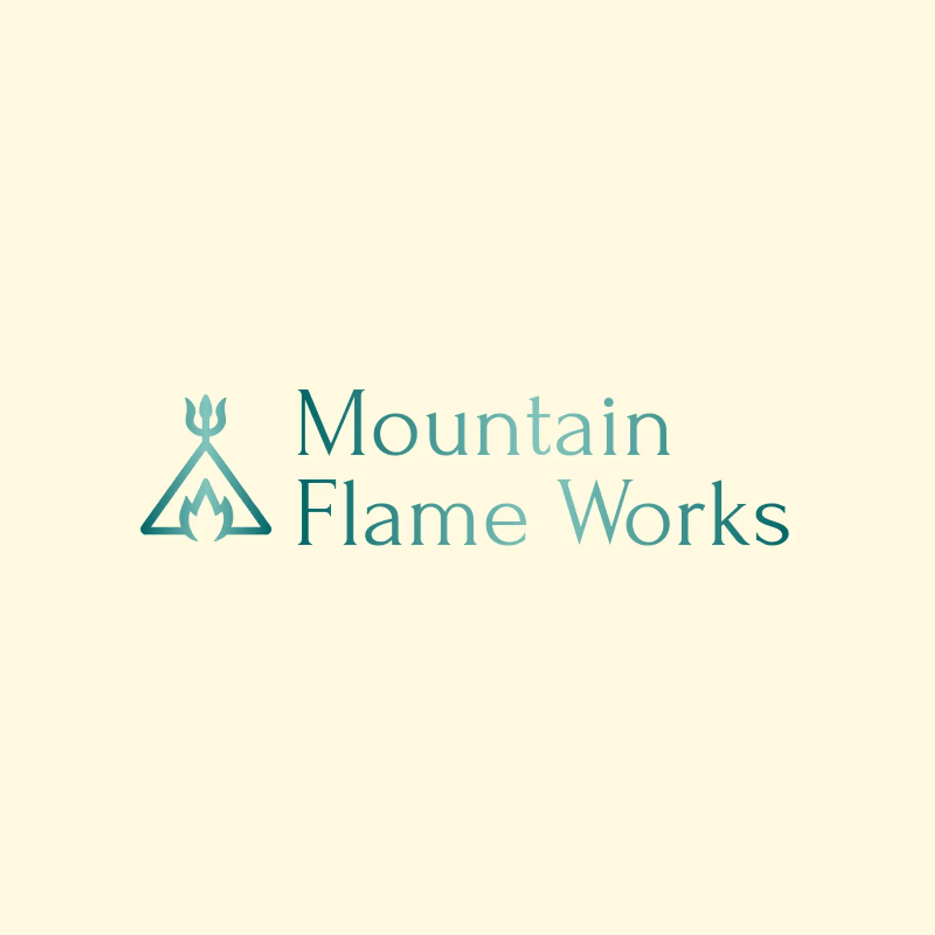 Mountain Flame Works logo for trishul