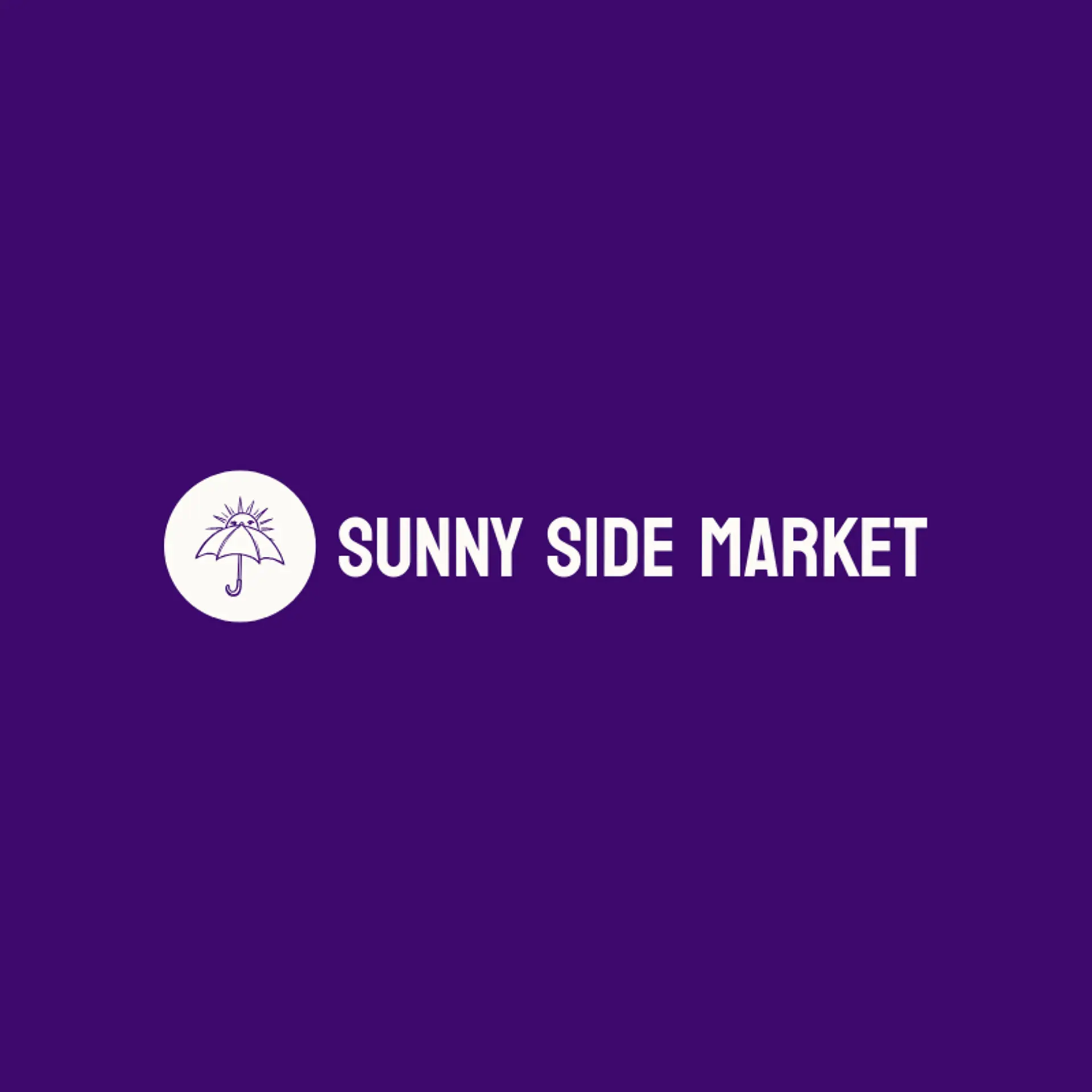 Sunny Side Market logo for mart