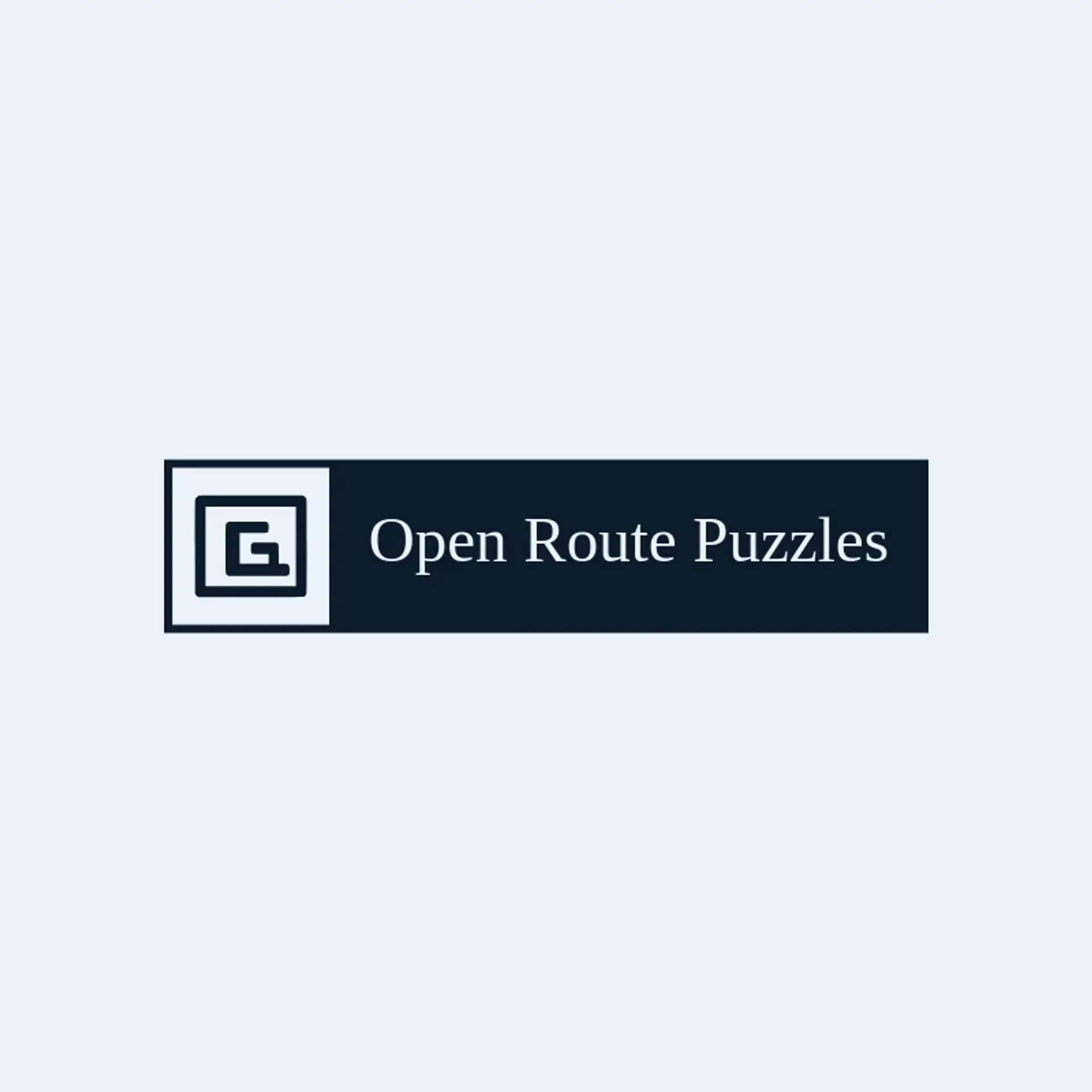 Open Route Puzzles logo for maze