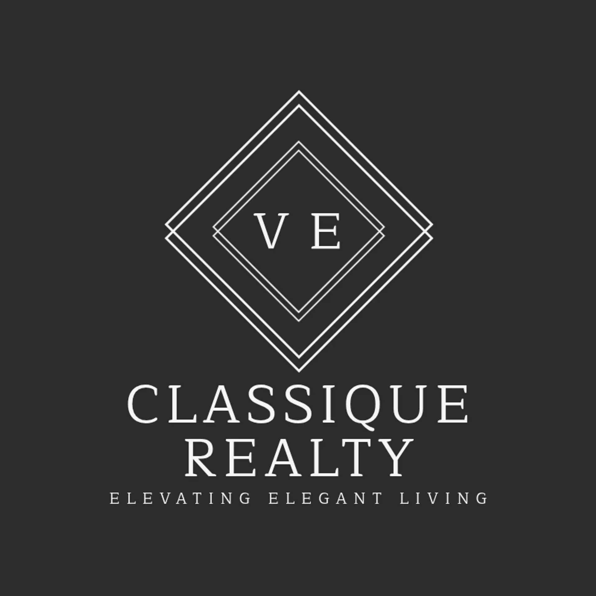 Classique Realty logo for classy real estate
