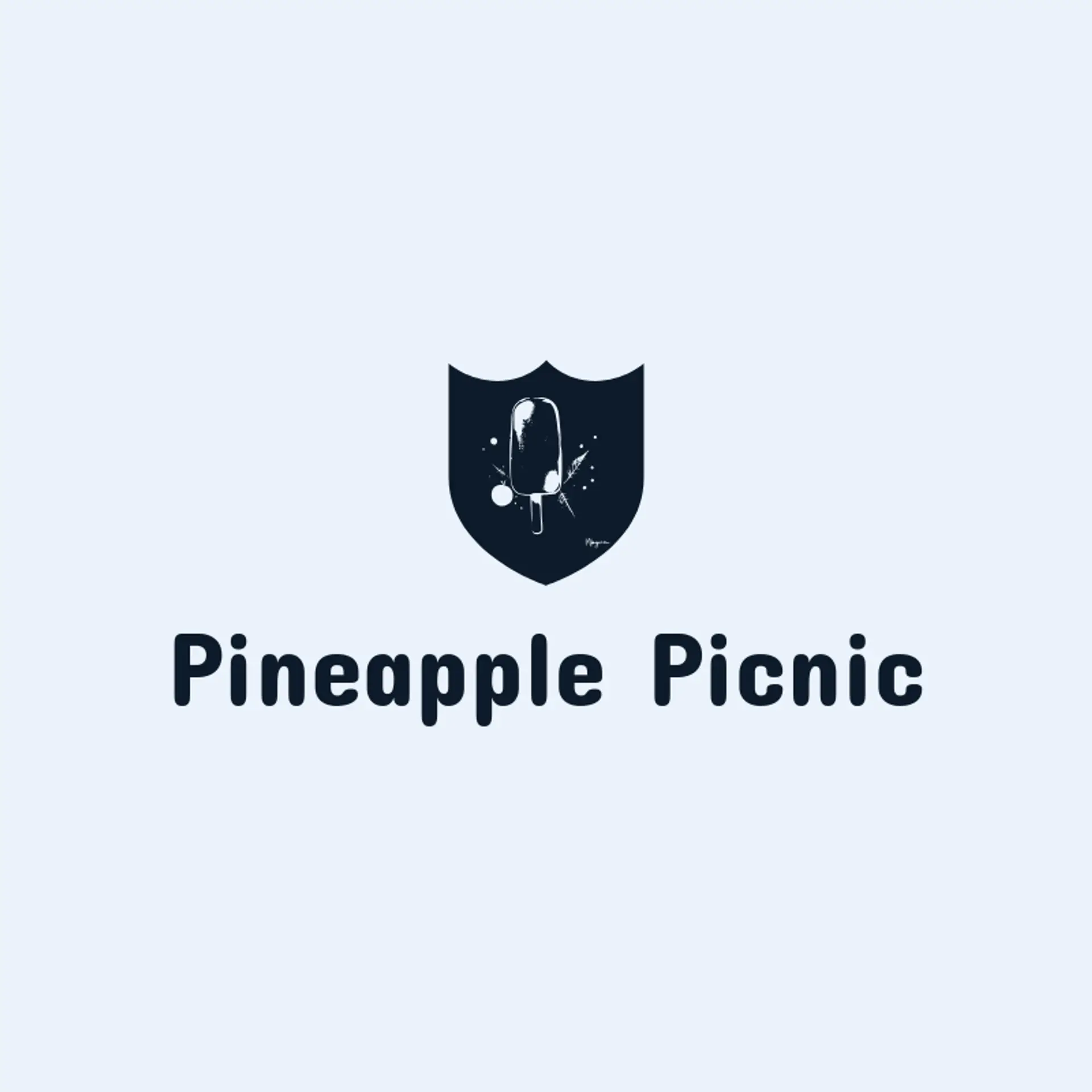 Pineapple Picnic logo for popsicle