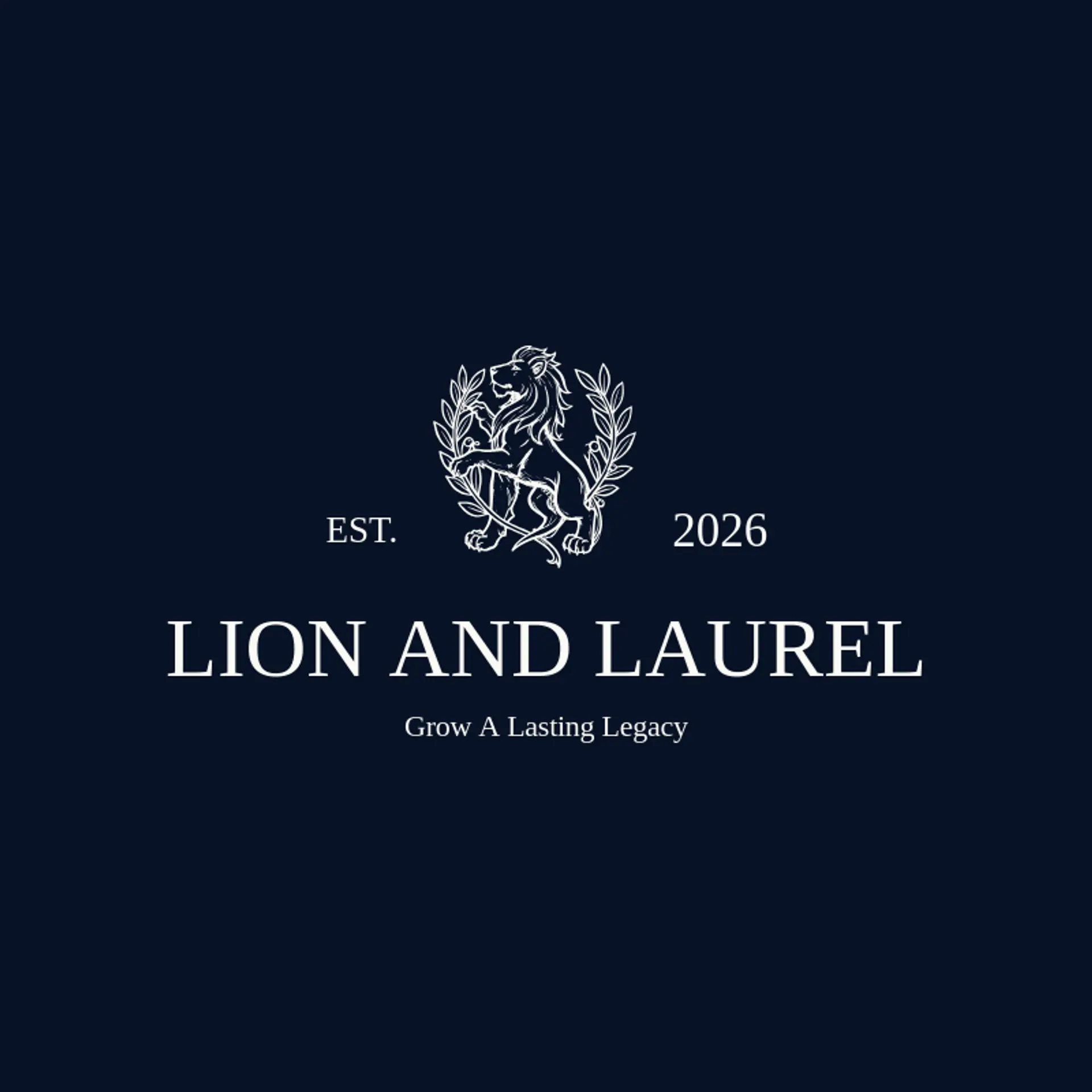 Lion And Laurel logo for knight