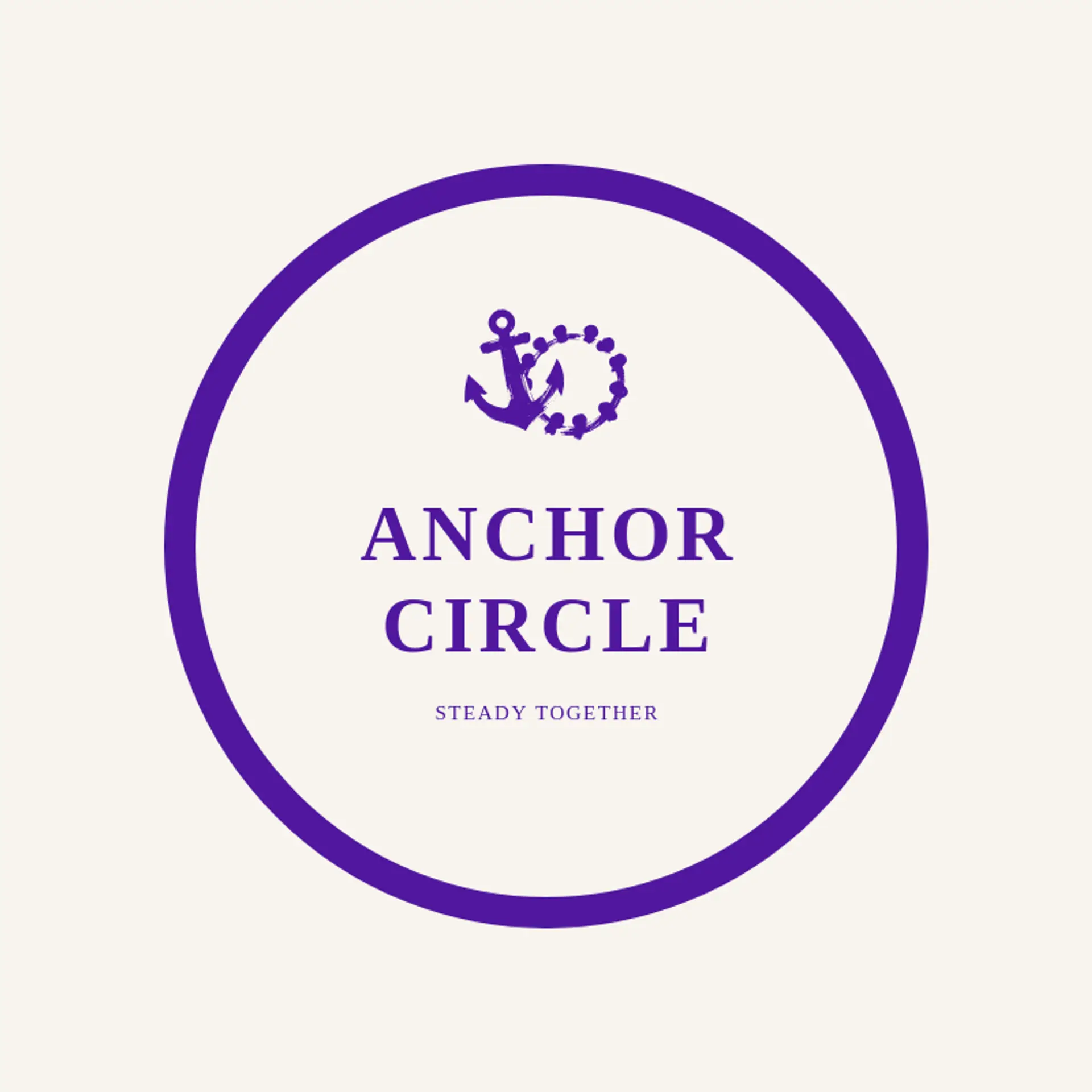 Anchor Circle logo for social work