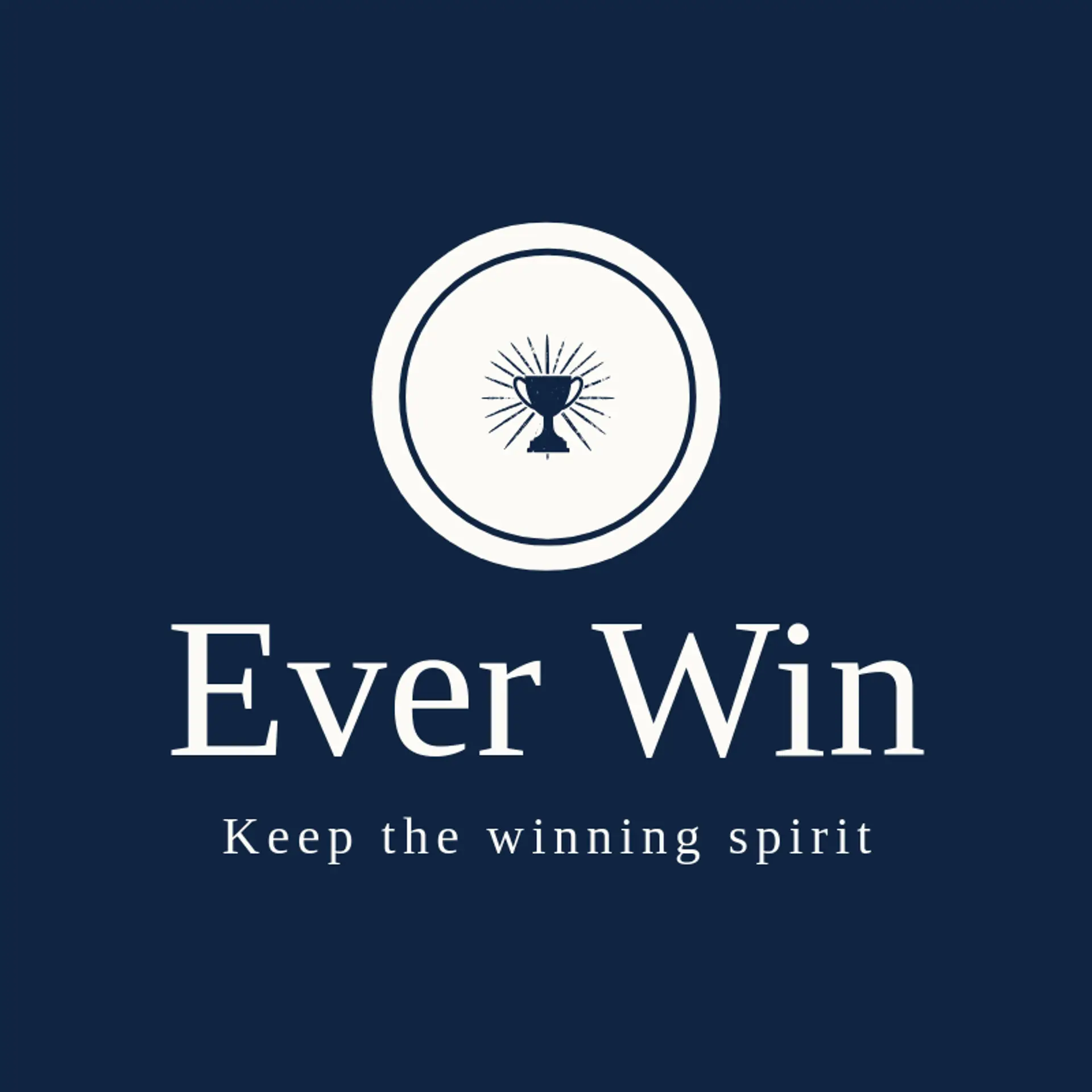 Ever Win logo for trophy