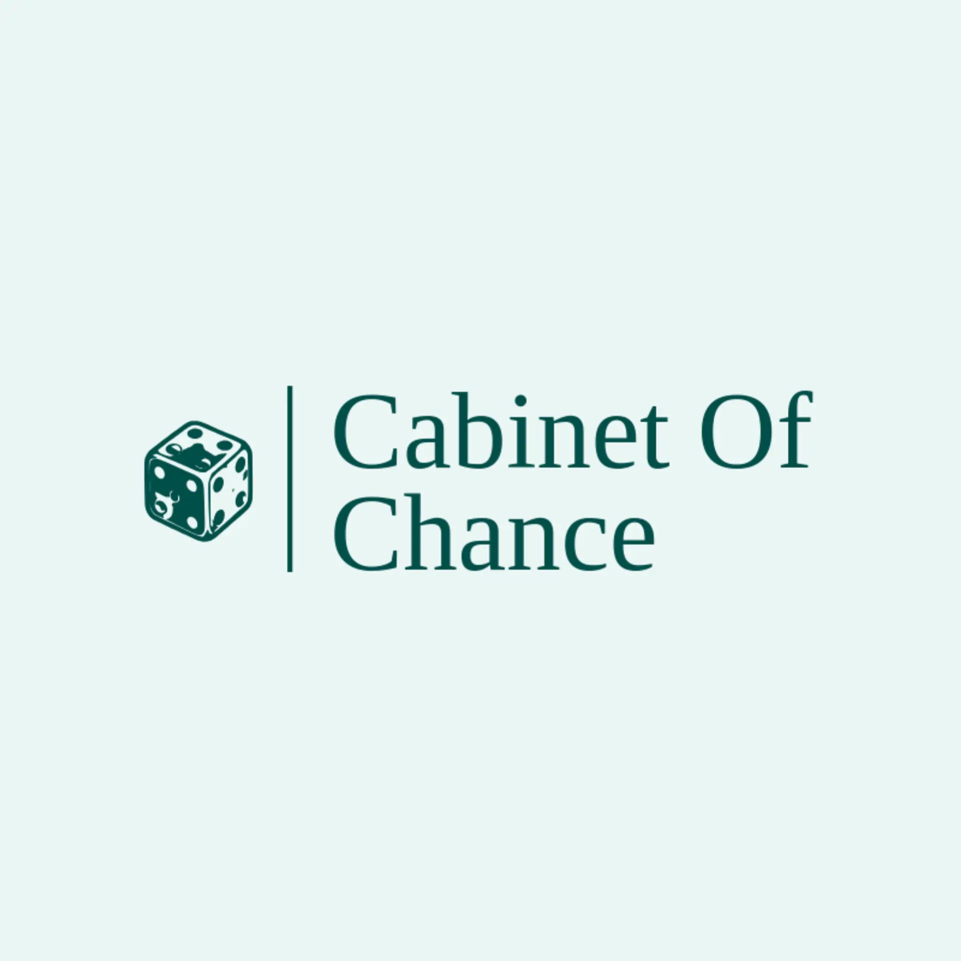 Cabinet Of Chance logo for dice