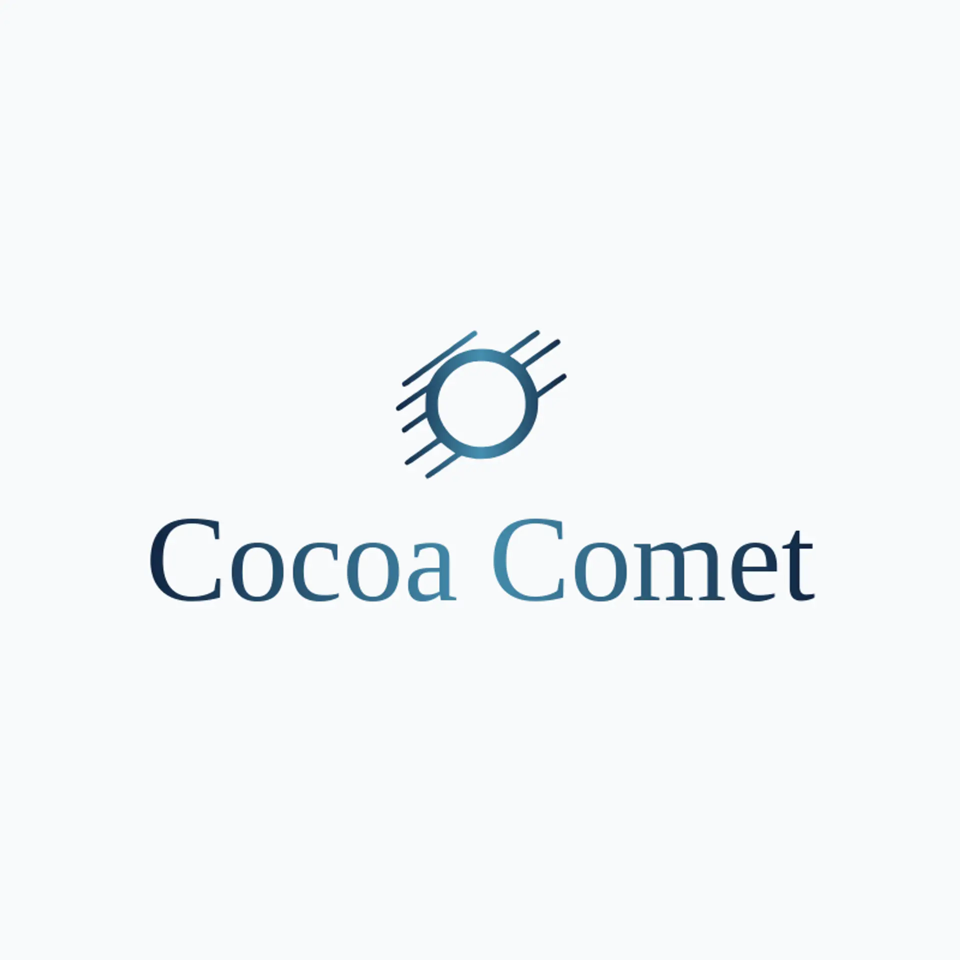 Cocoa Comet logo for sweet
