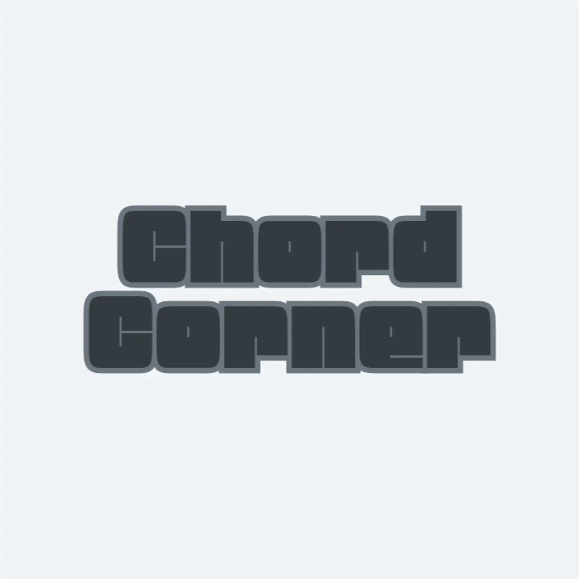 Chord Corner logo for cool music