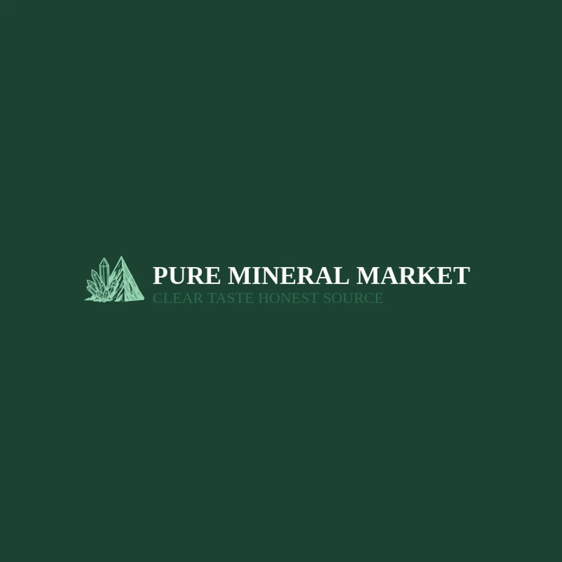 Pure Mineral Market logo for salt