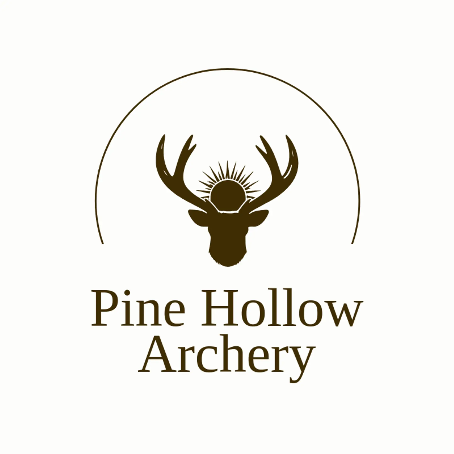 Pine Hollow Archery logo for deer hunting