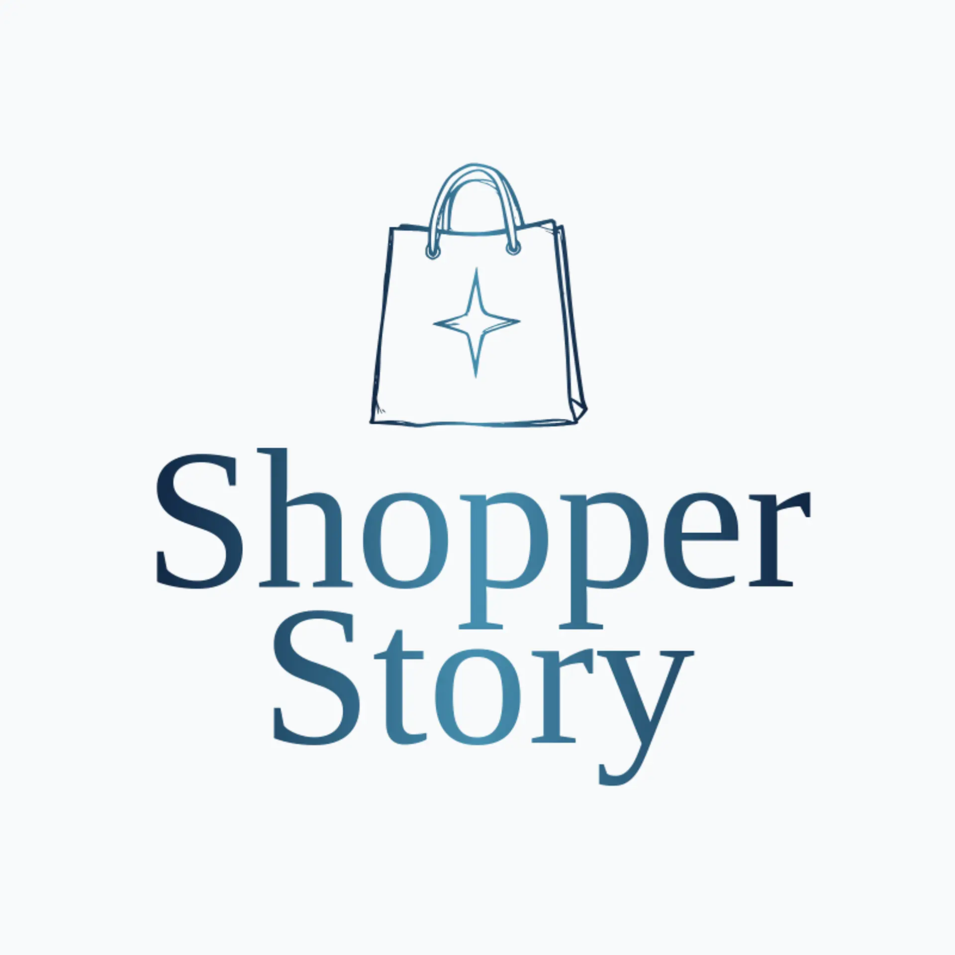 Shopper Story logo for shopping bag