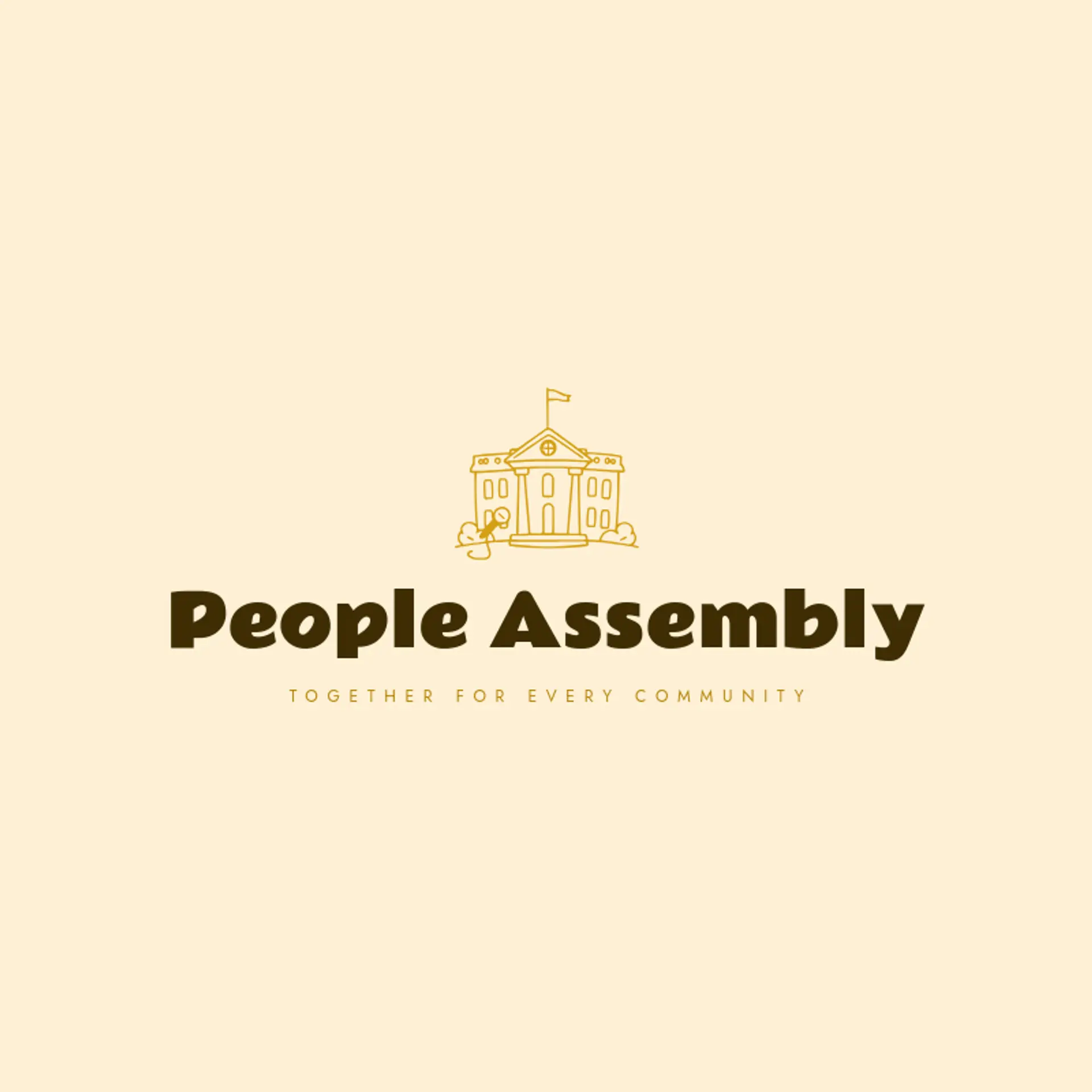 People Assembly logo for congress