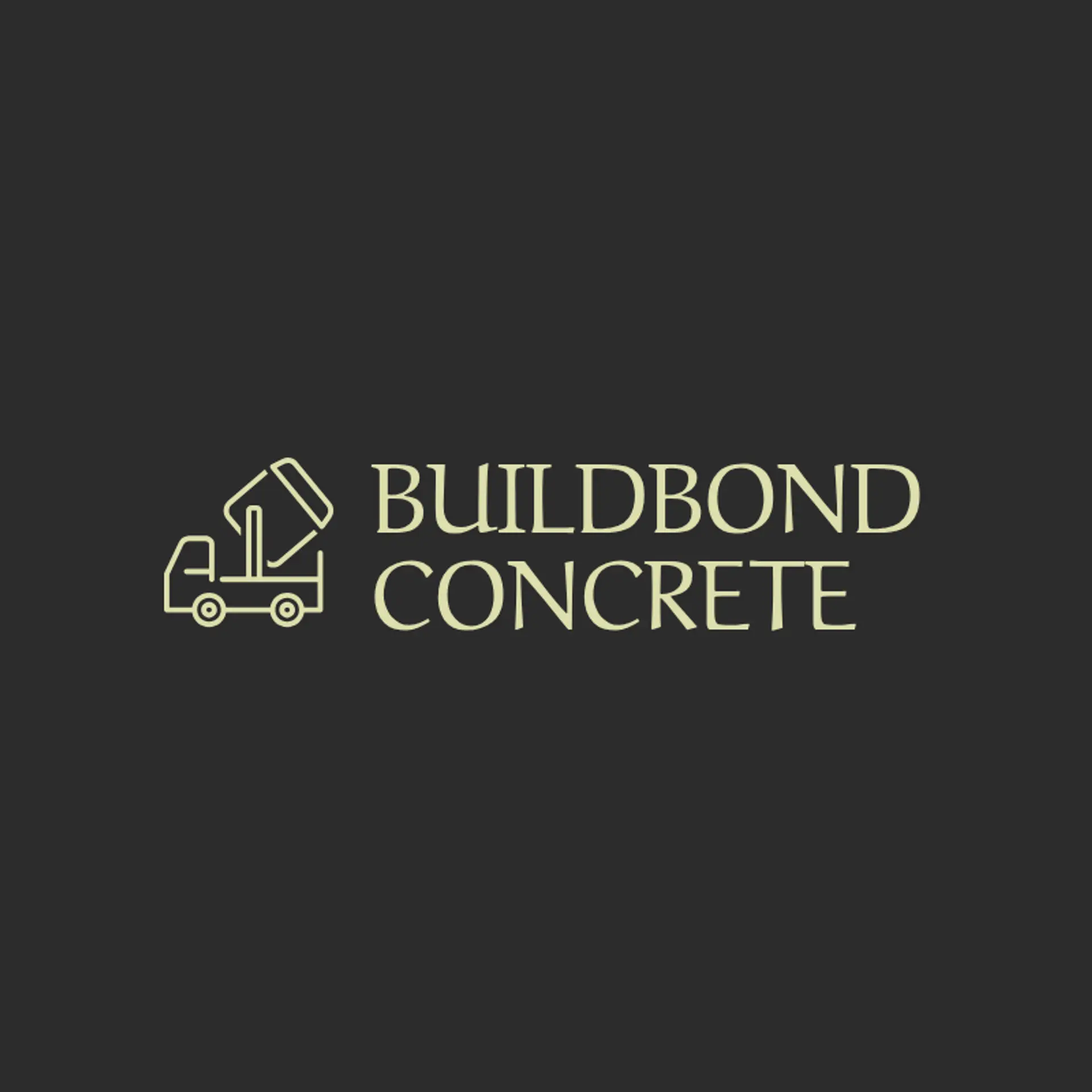 BuildBond Concrete logo for concrete construction