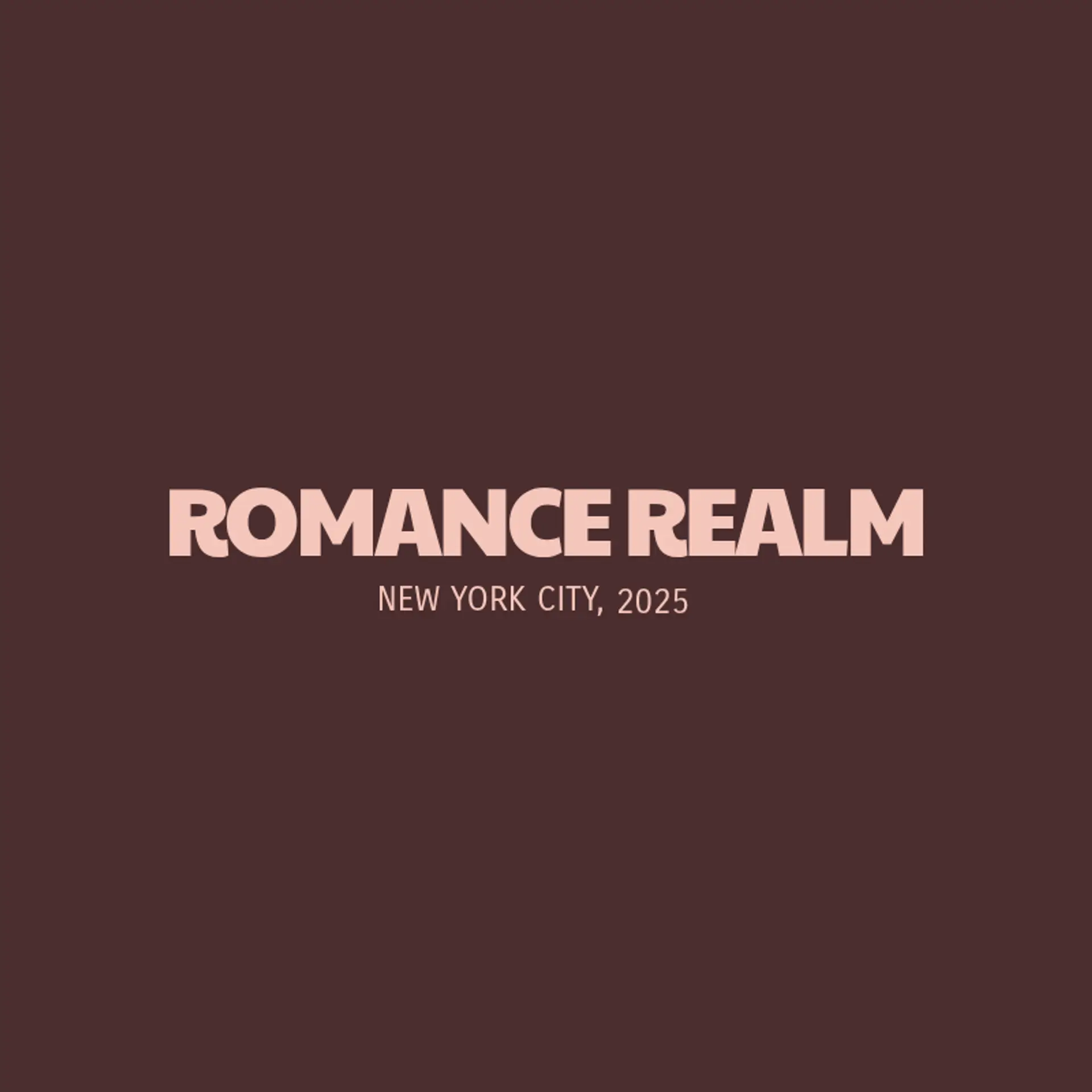 Romance Realm logo for best wedding
