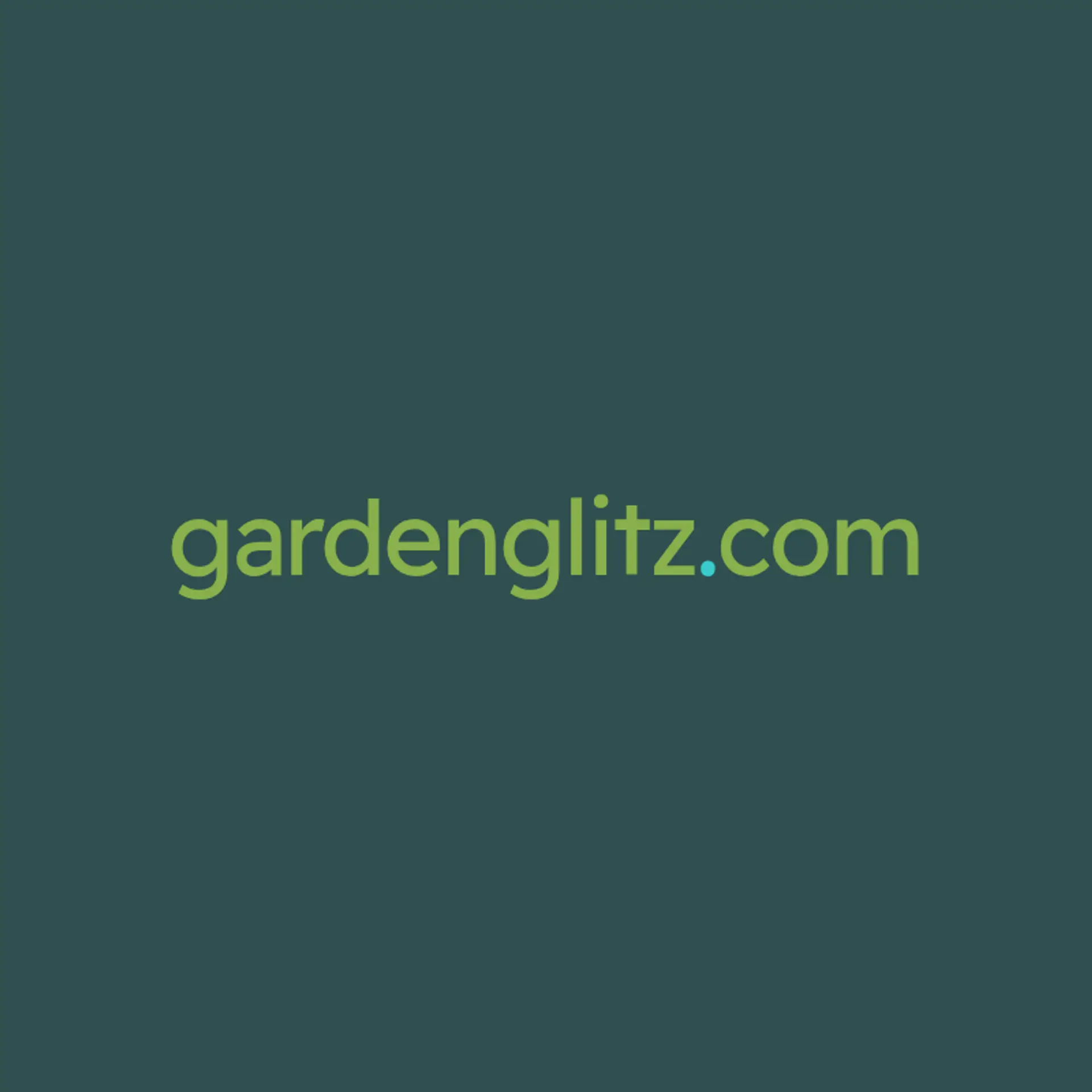 GardenGlitz logo for cool landscaping