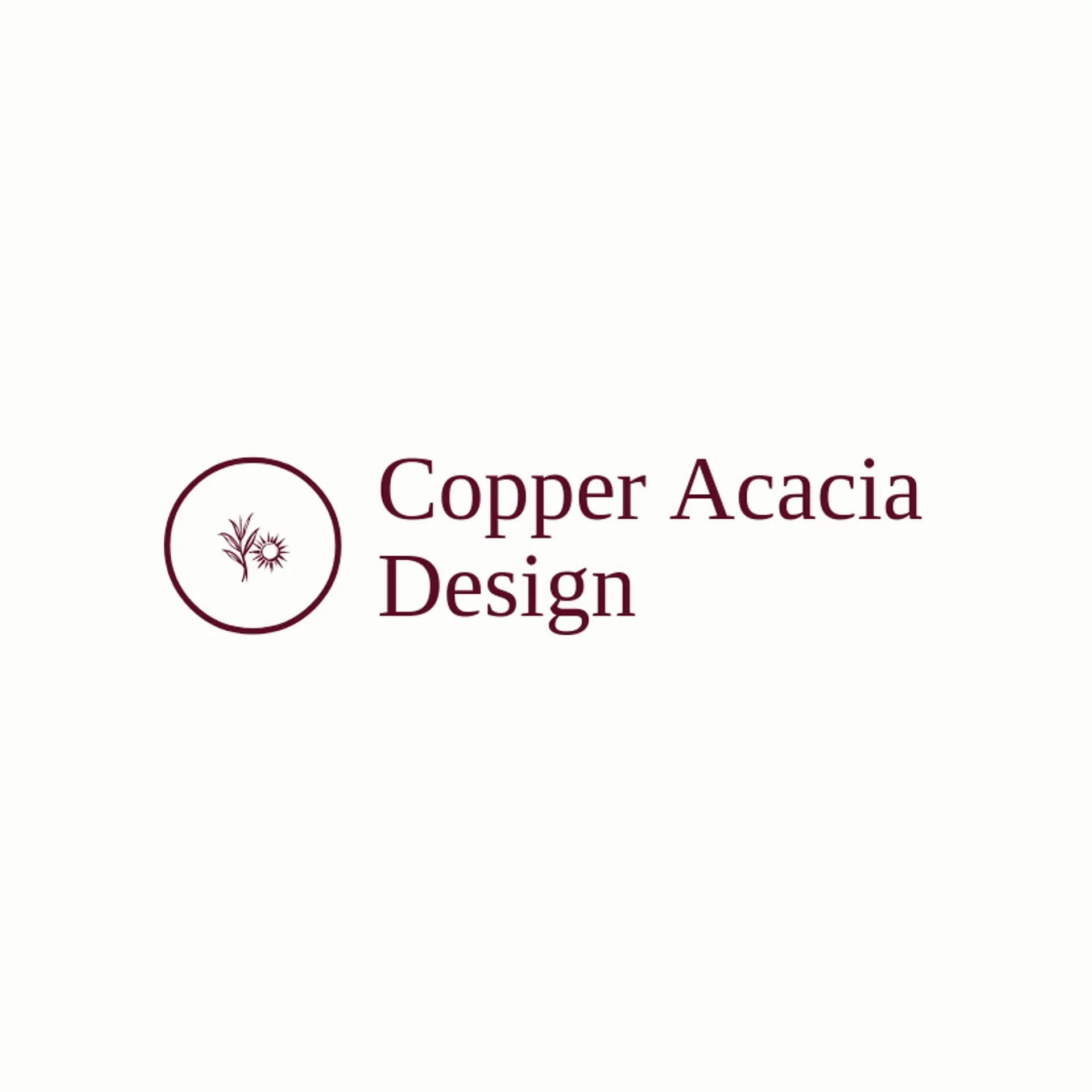 Copper Acacia Design logo for african
