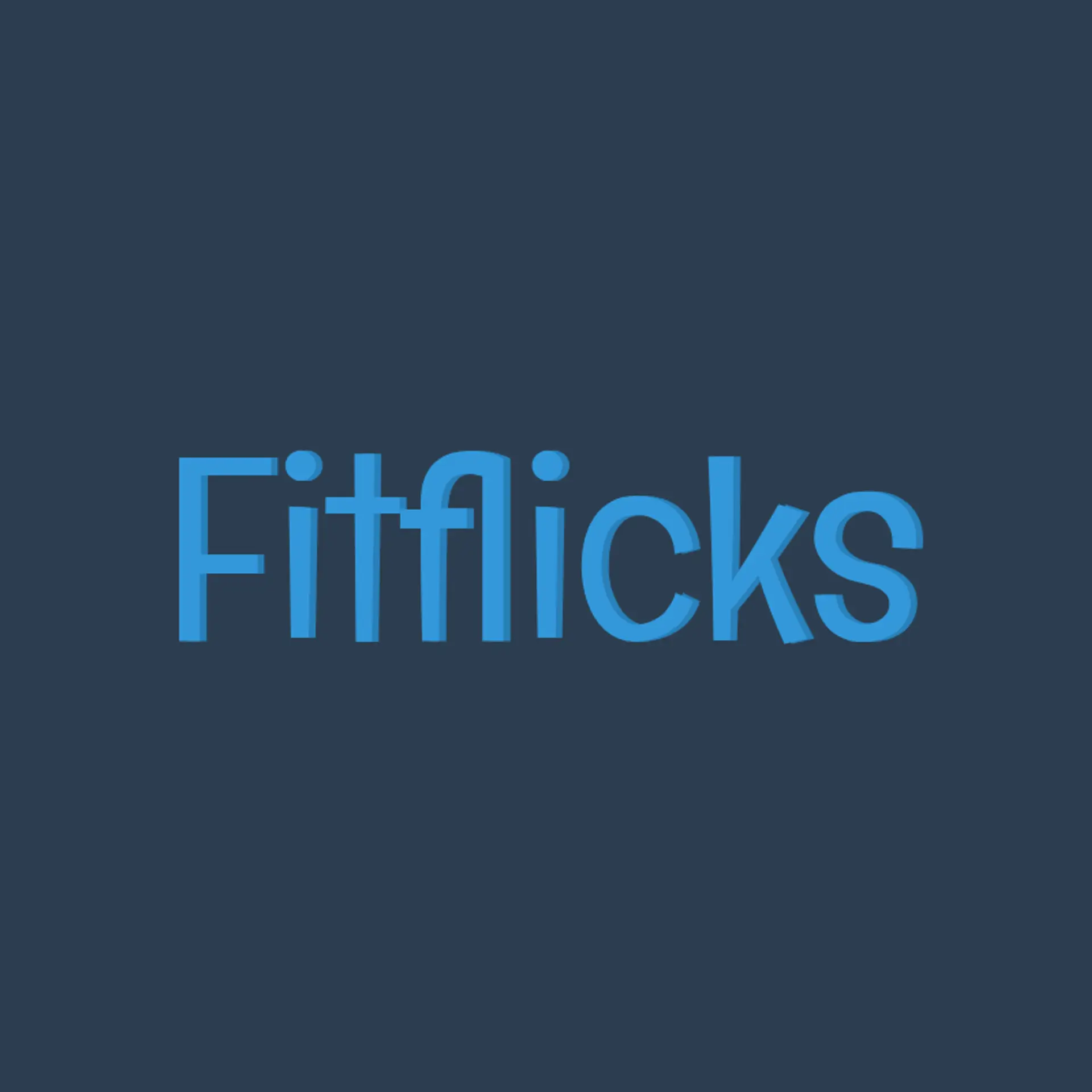 FitFlicks logo for fitness app