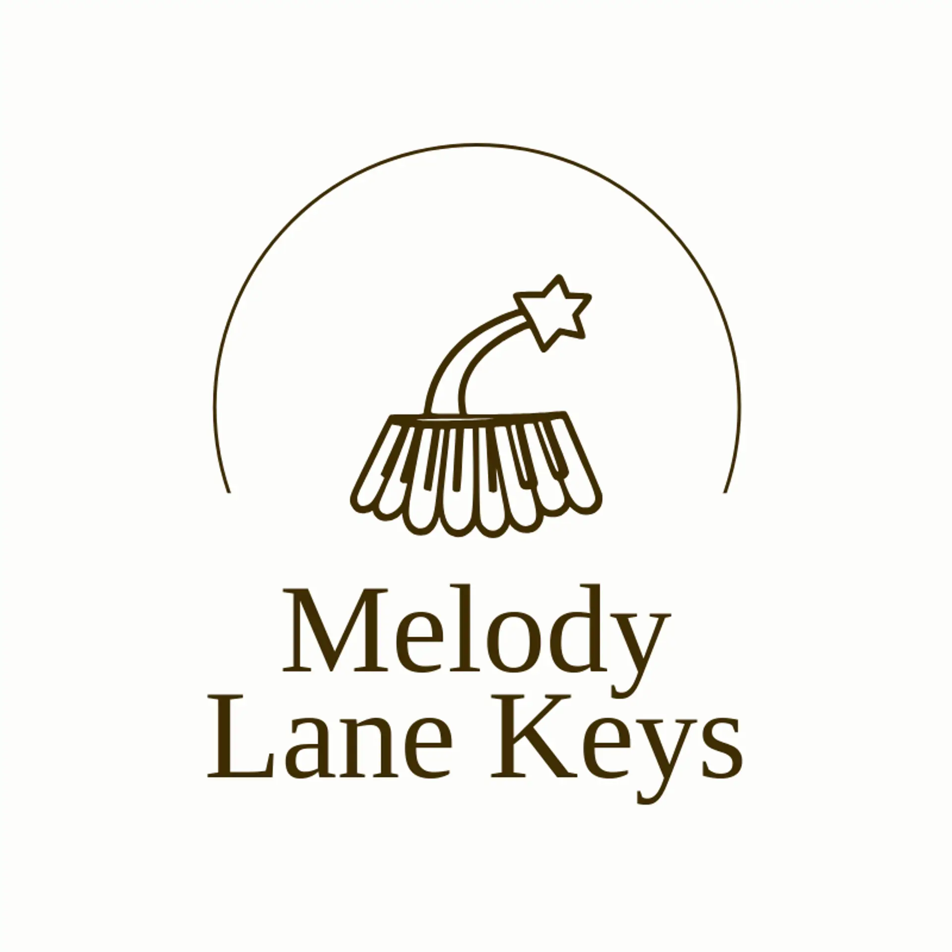 Melody Lane Keys logo for keyboard