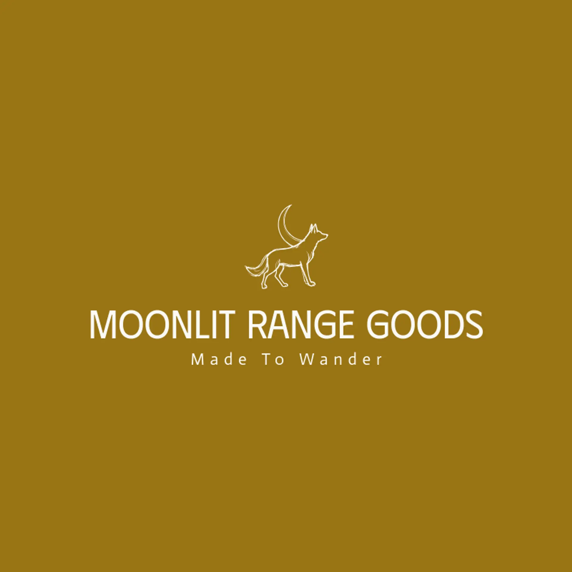 Moonlit Range Goods logo for coyote