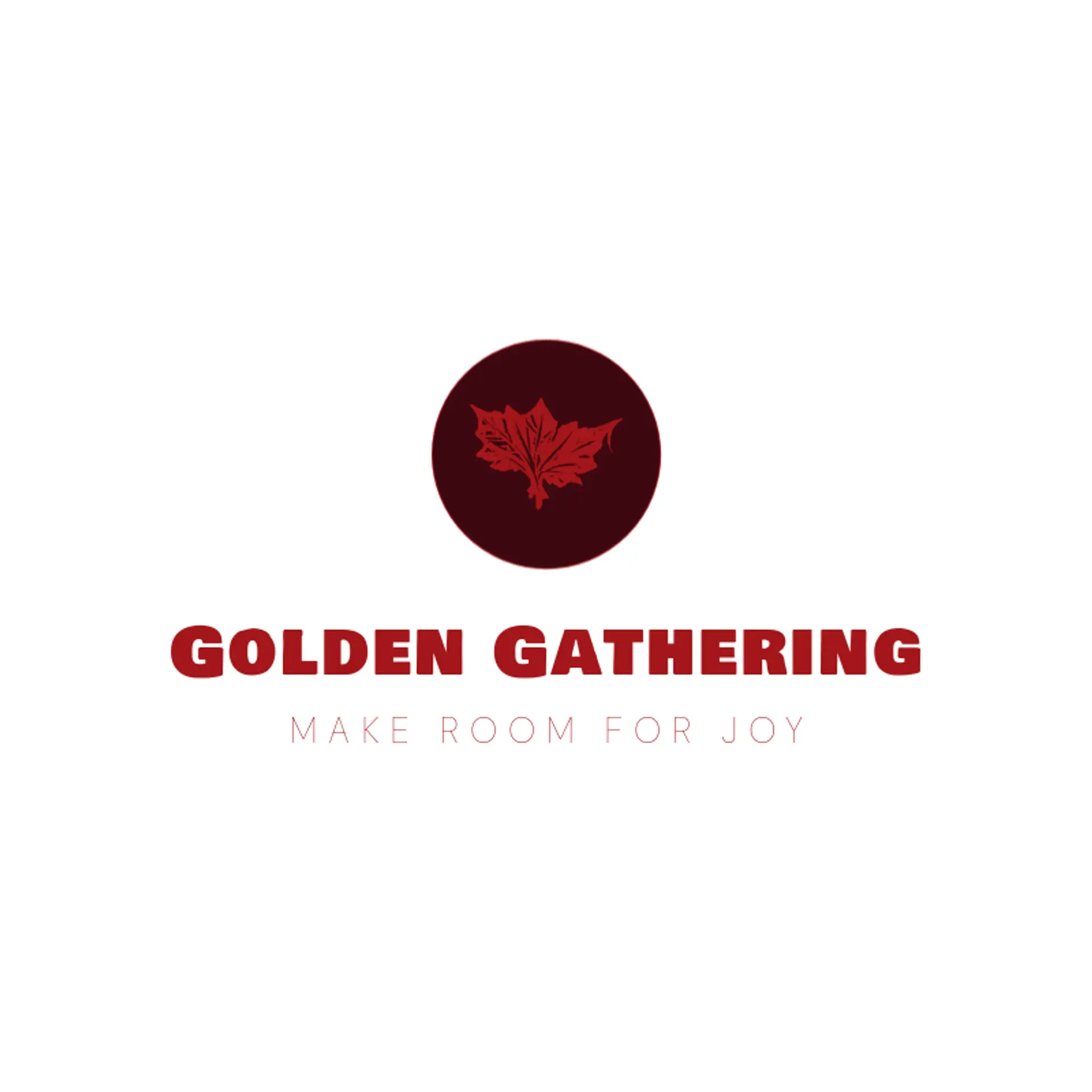 Golden Gathering logo for thanksgiving