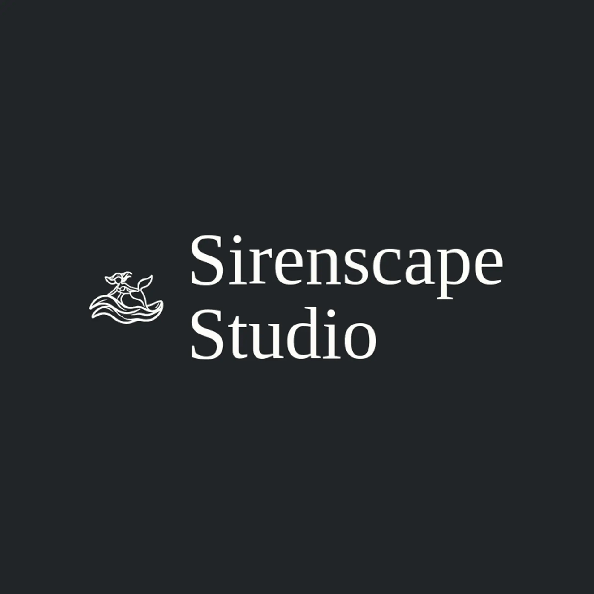 Sirenscape Studio logo for mermaid