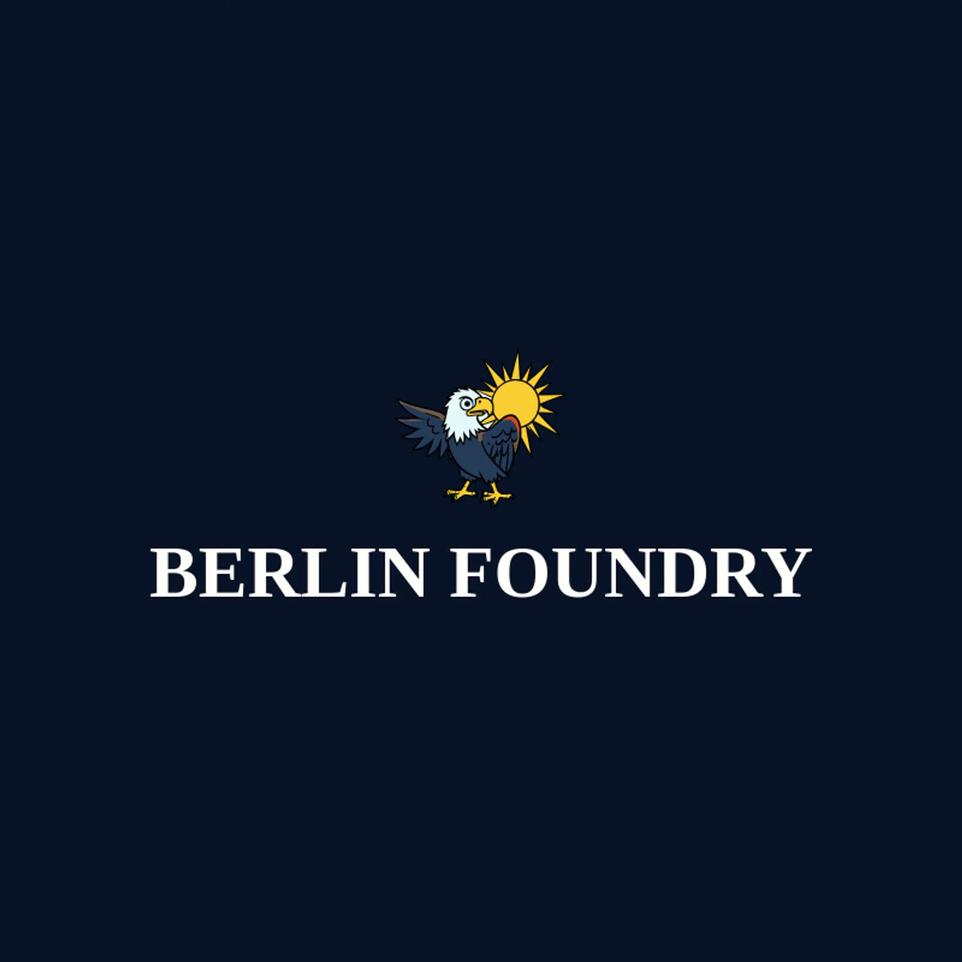 Berlin Foundry logo for german