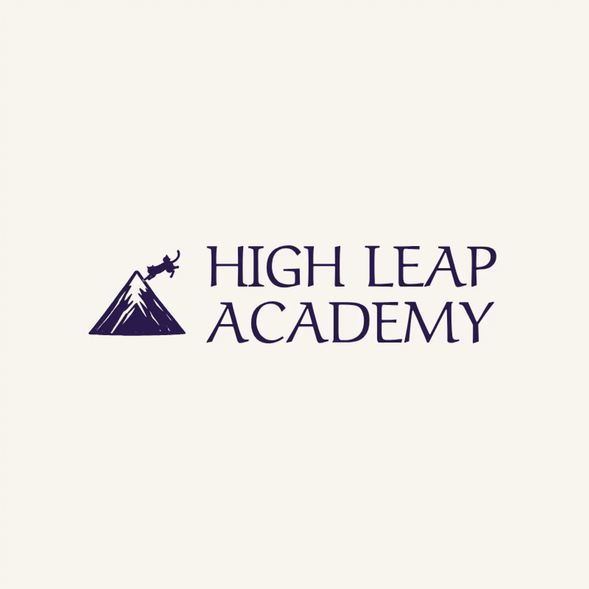 High Leap Academy logo for wildcat