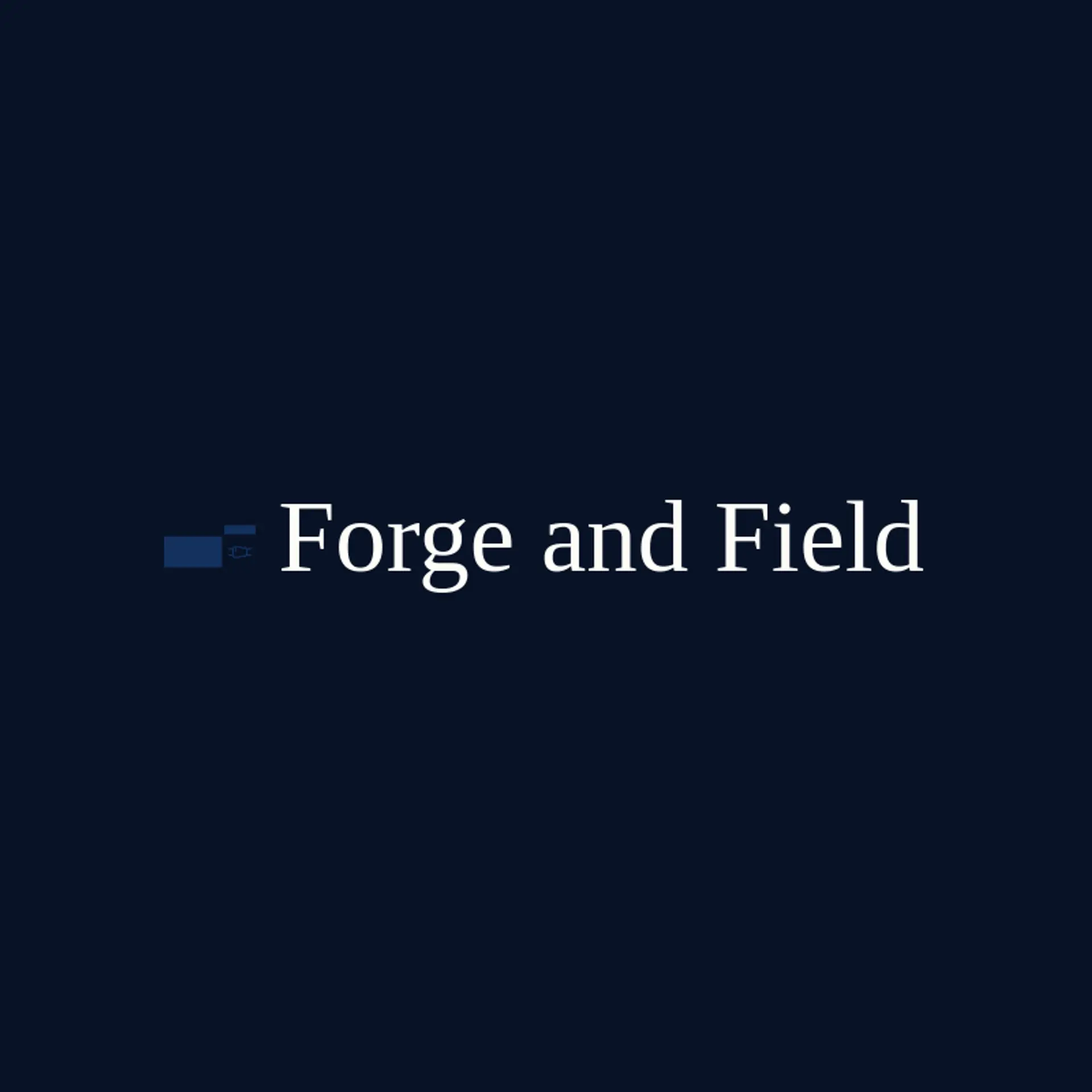 Forge and Field logo for Buckle