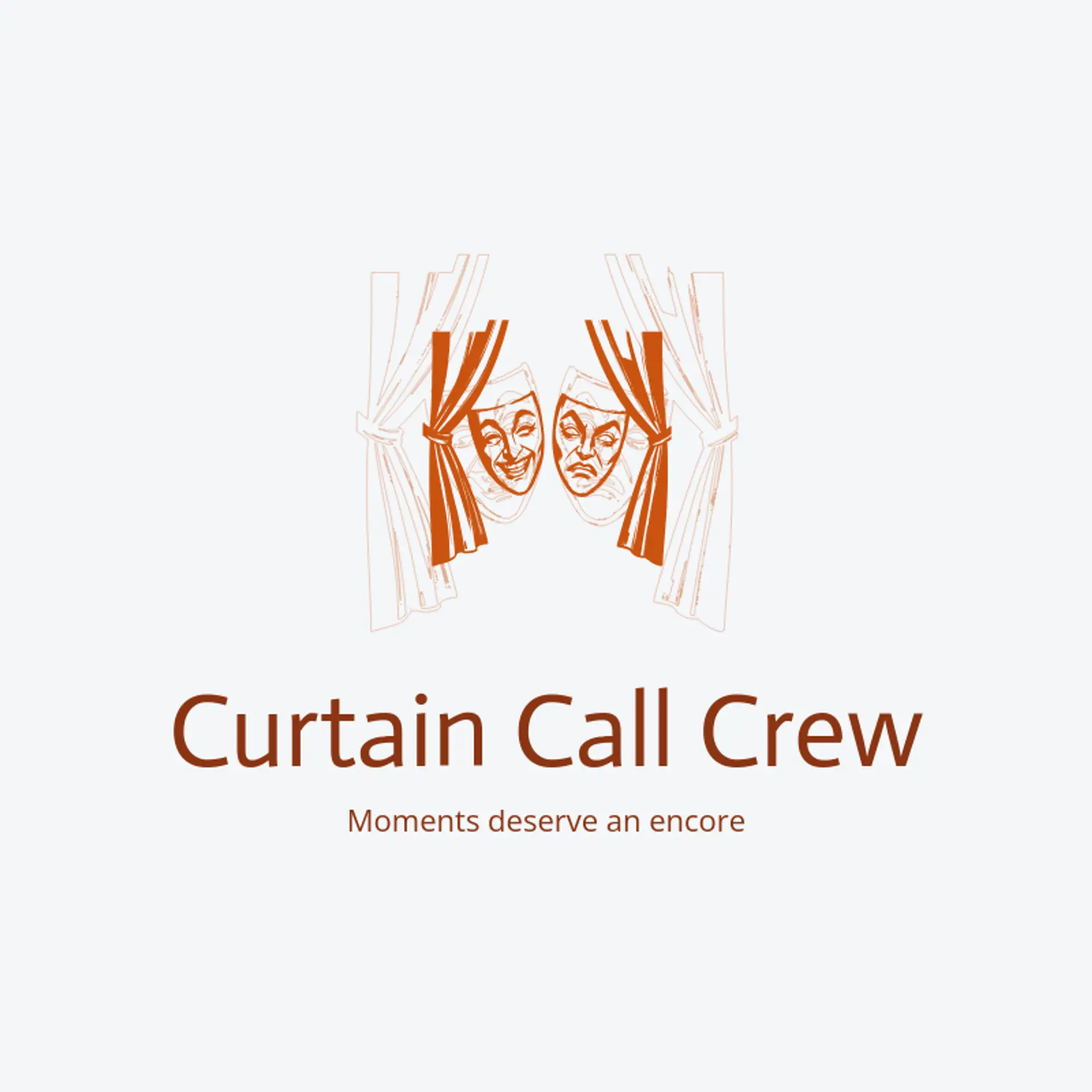 Curtain Call Crew logo for event