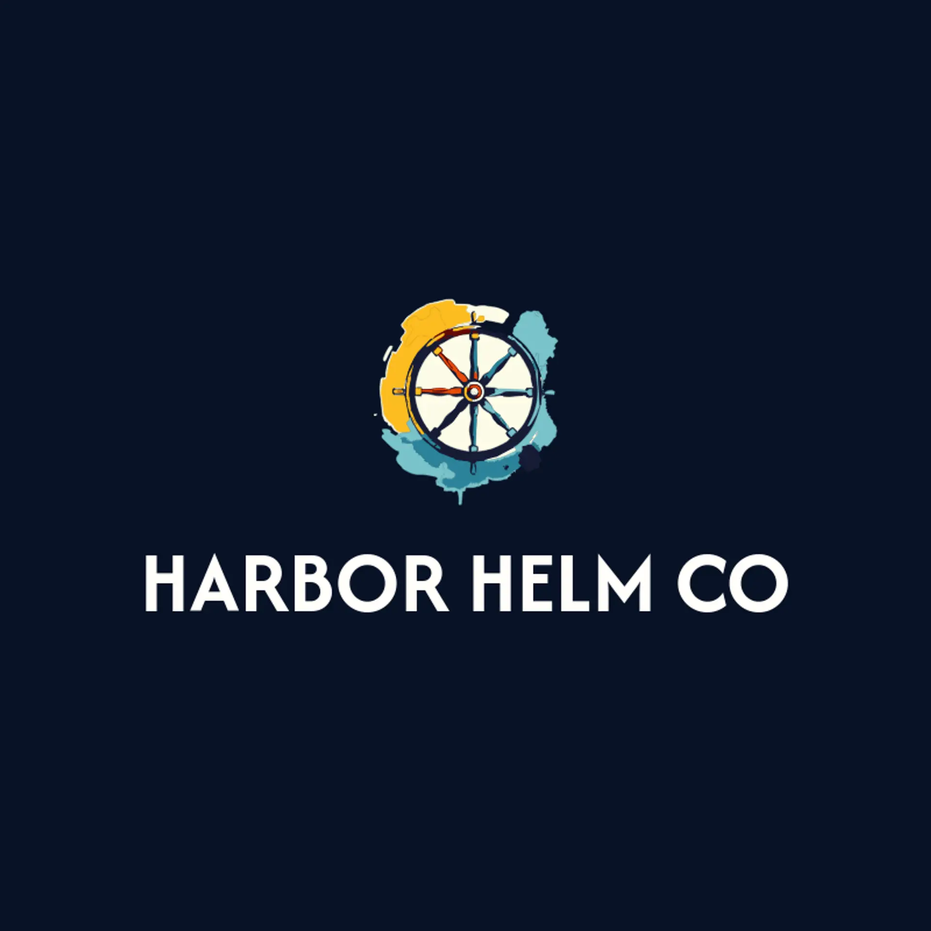 Harbor Helm Co logo for helm