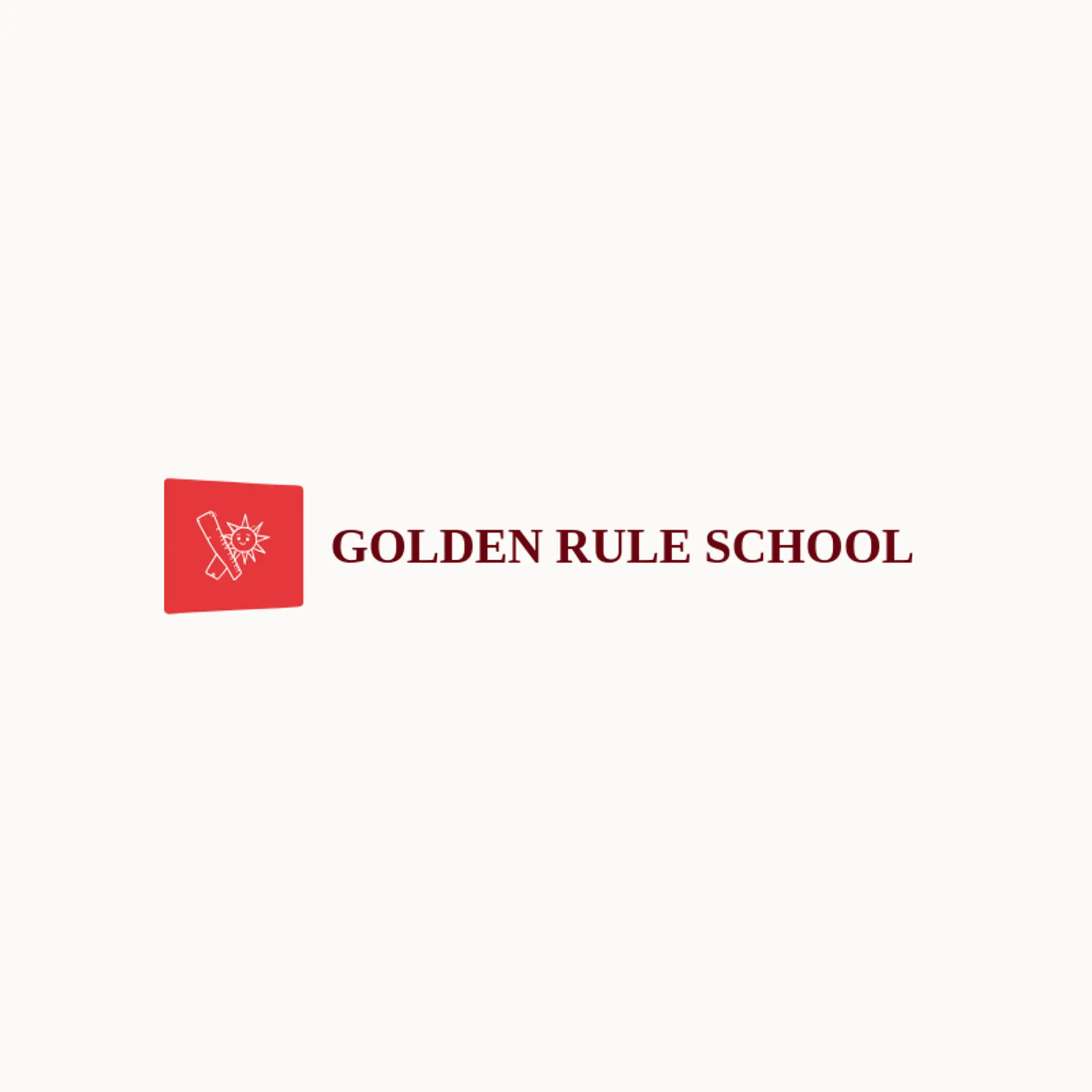 Golden Rule School logo for teacher