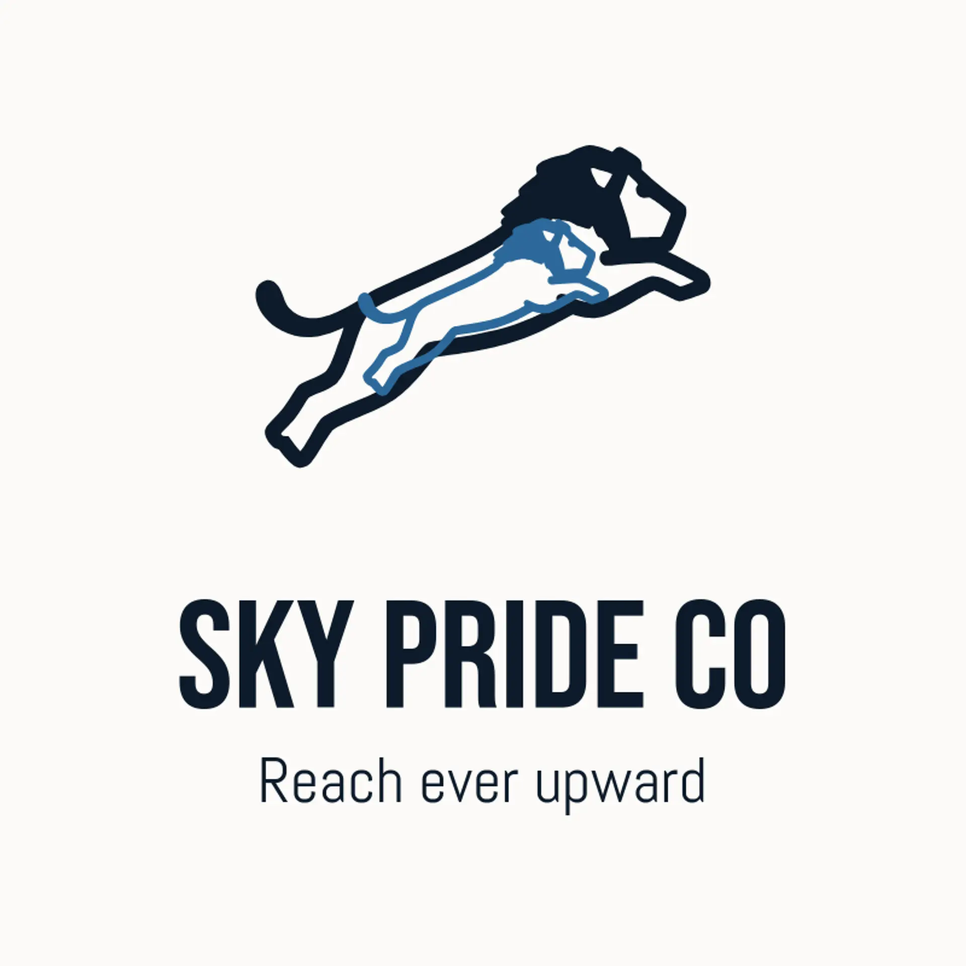 Sky Pride Co logo for lion