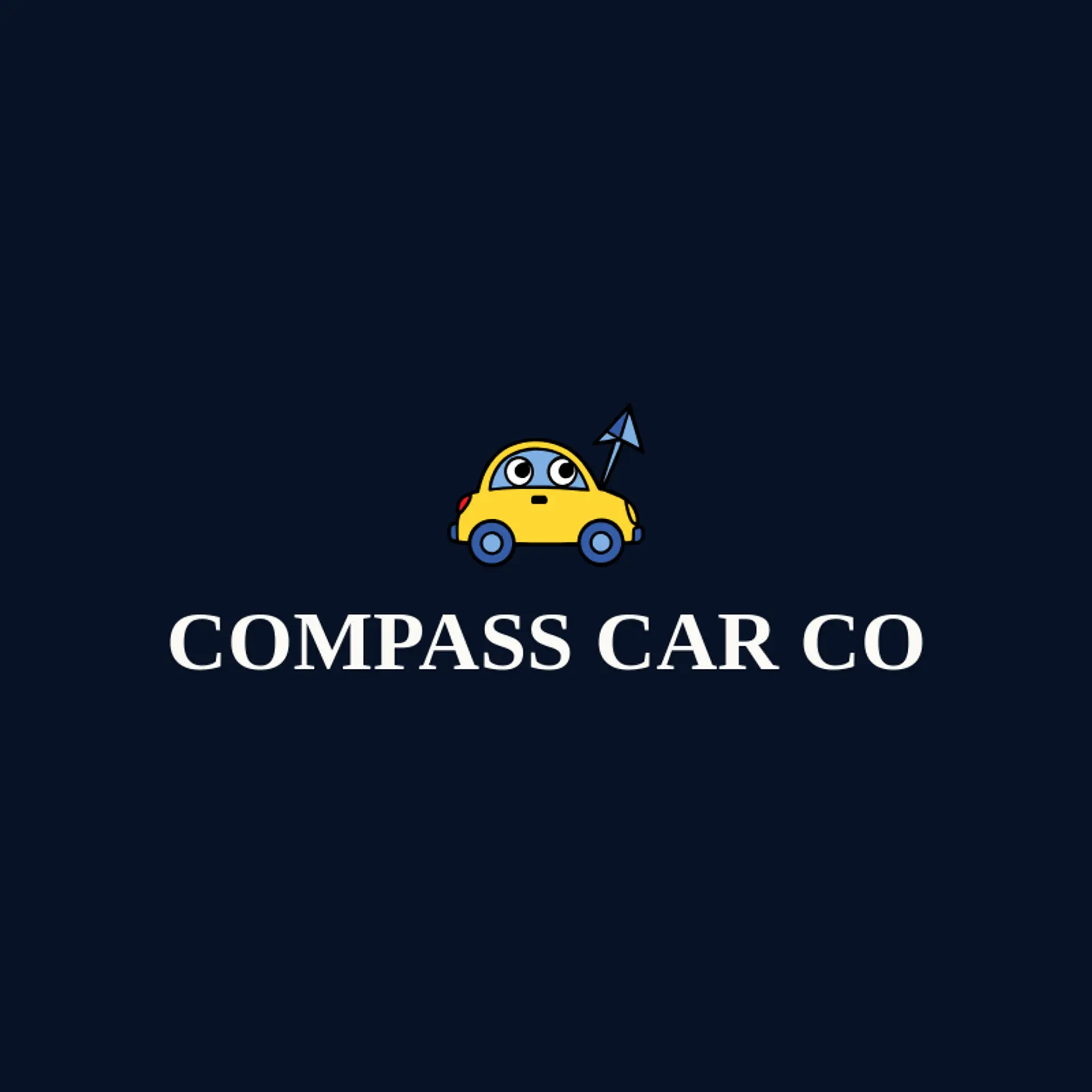 Compass Car Co logo for car rental