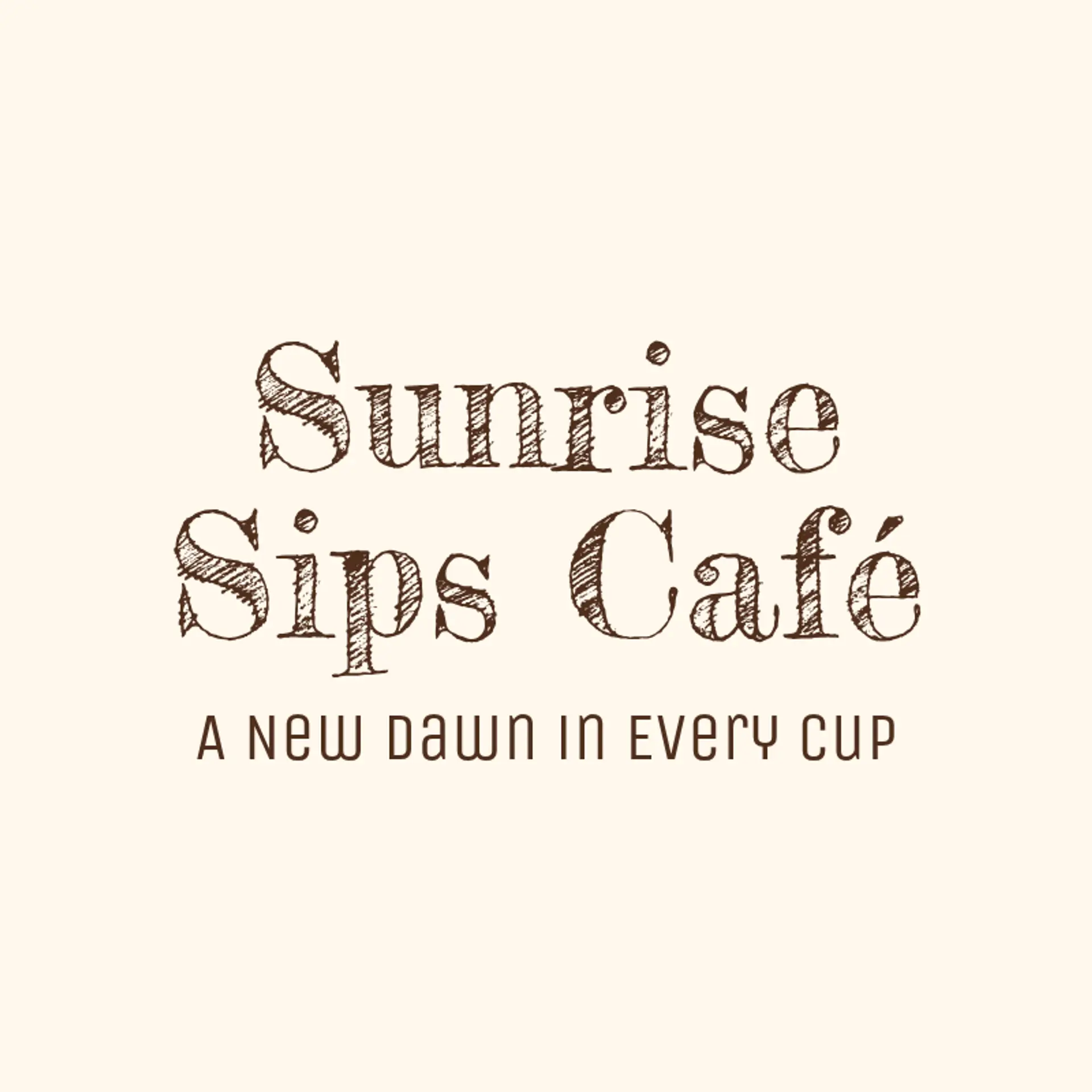 Brew & Bite Cafe logo for food cafe