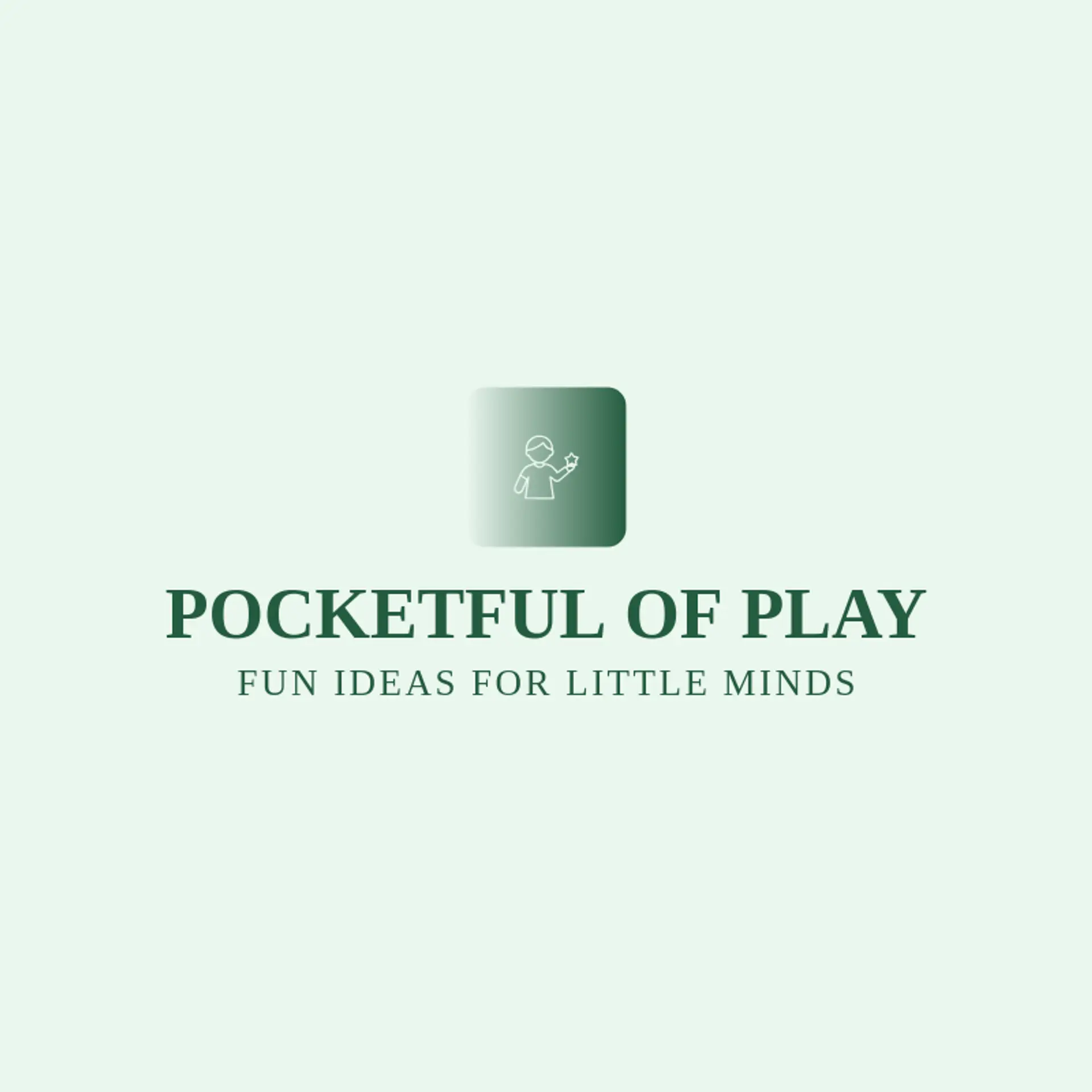 Pocketful of Play logo for babysitter