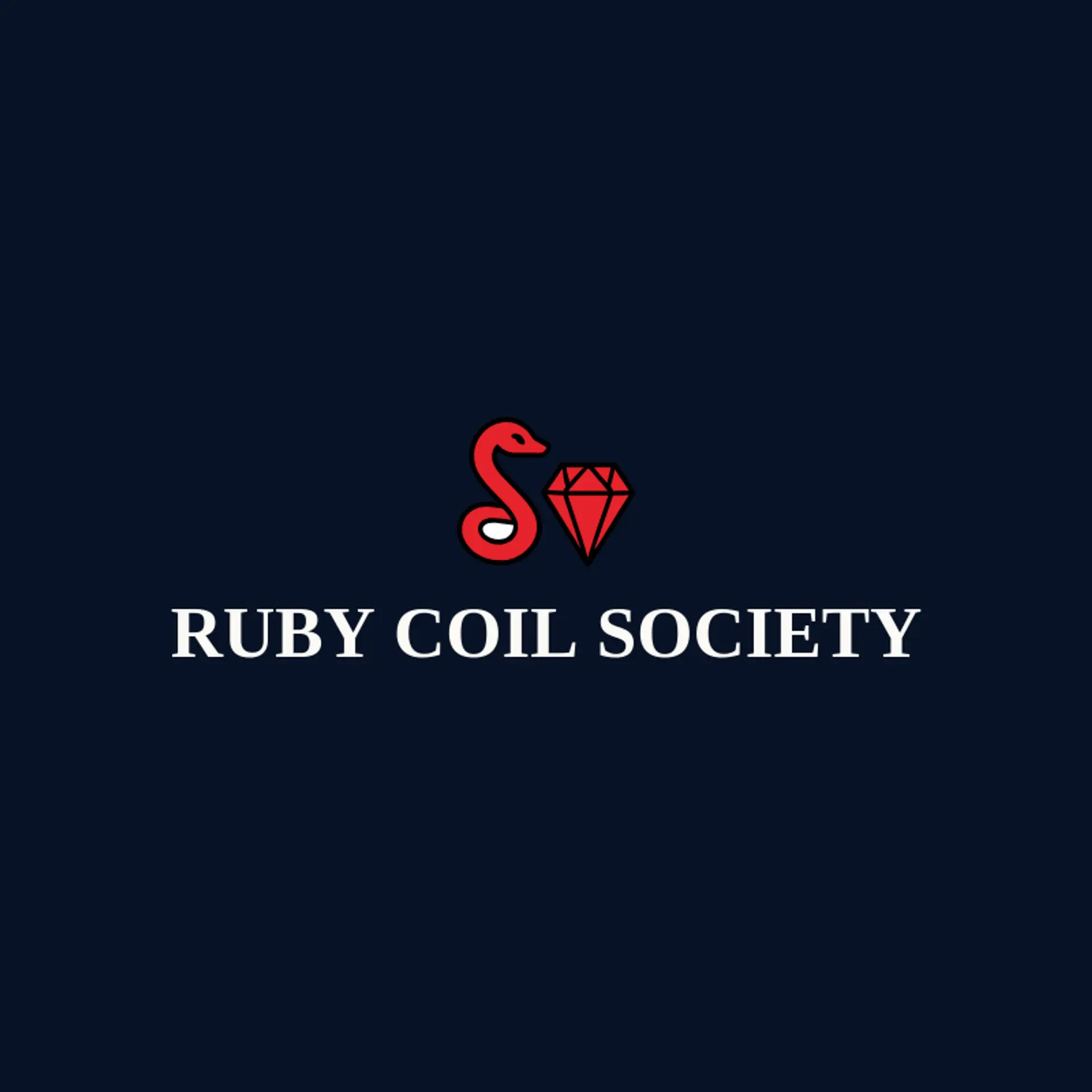 Ruby Coil Society logo for python