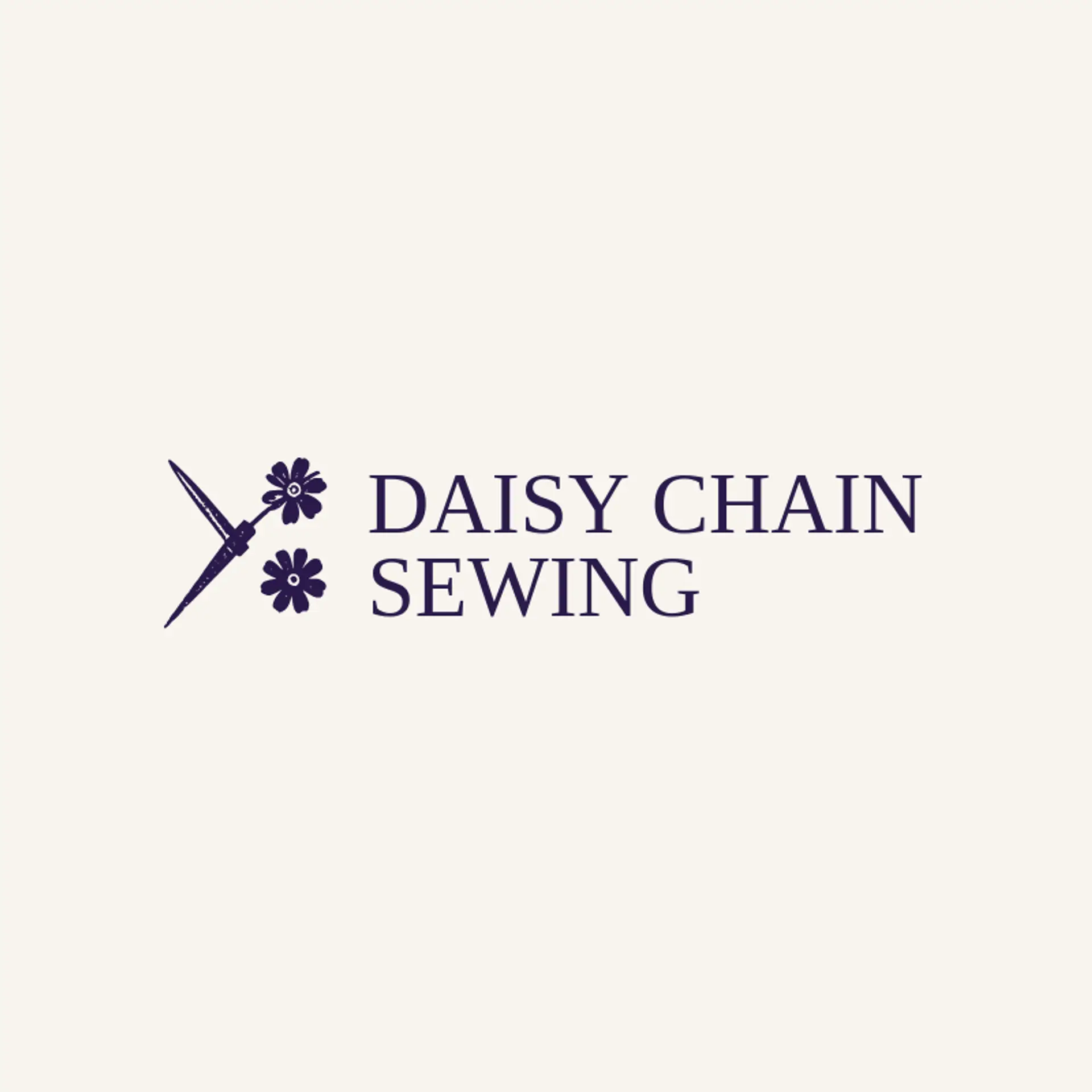Daisy Chain Sewing logo for stitching