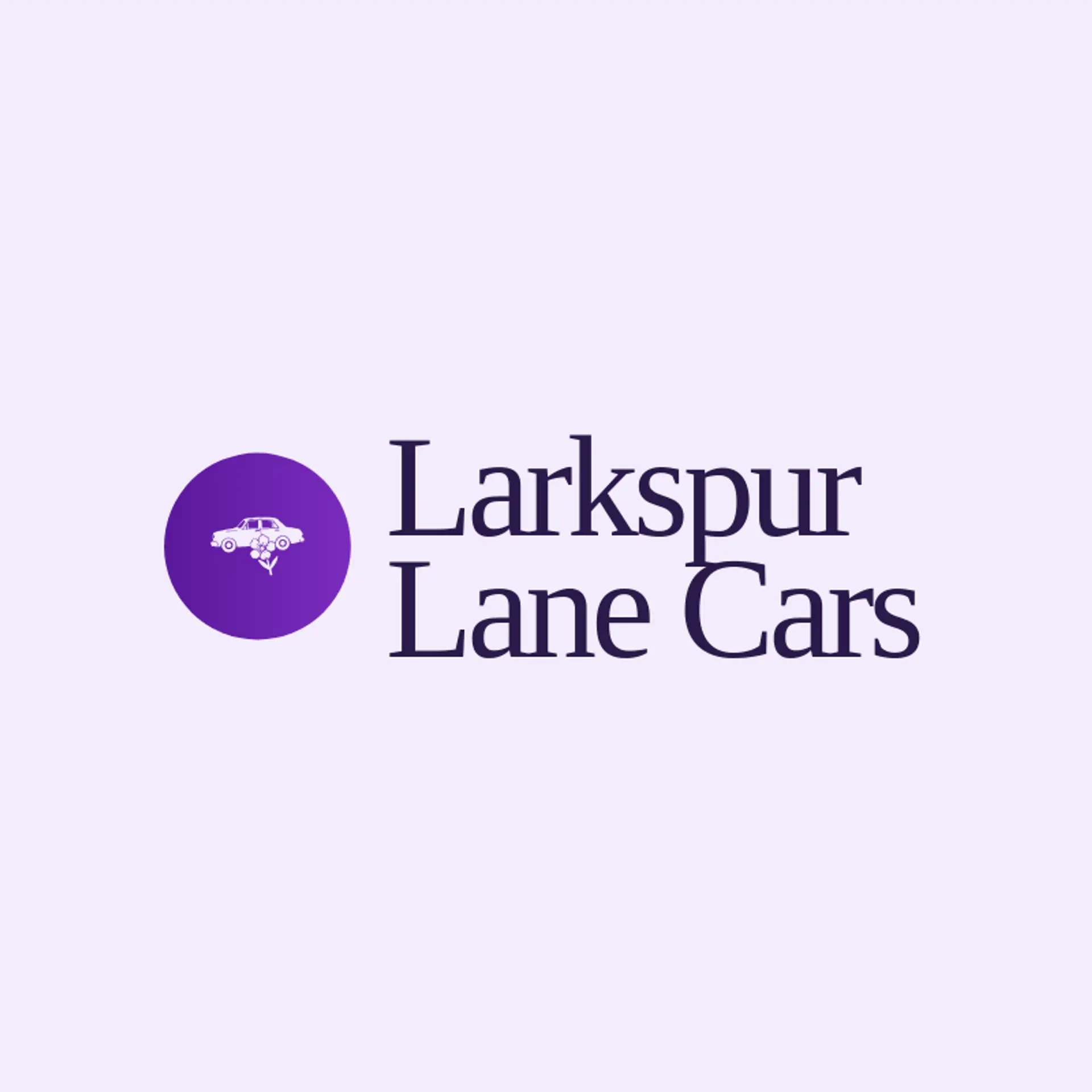 Larkspur Lane Cars logo for sedan