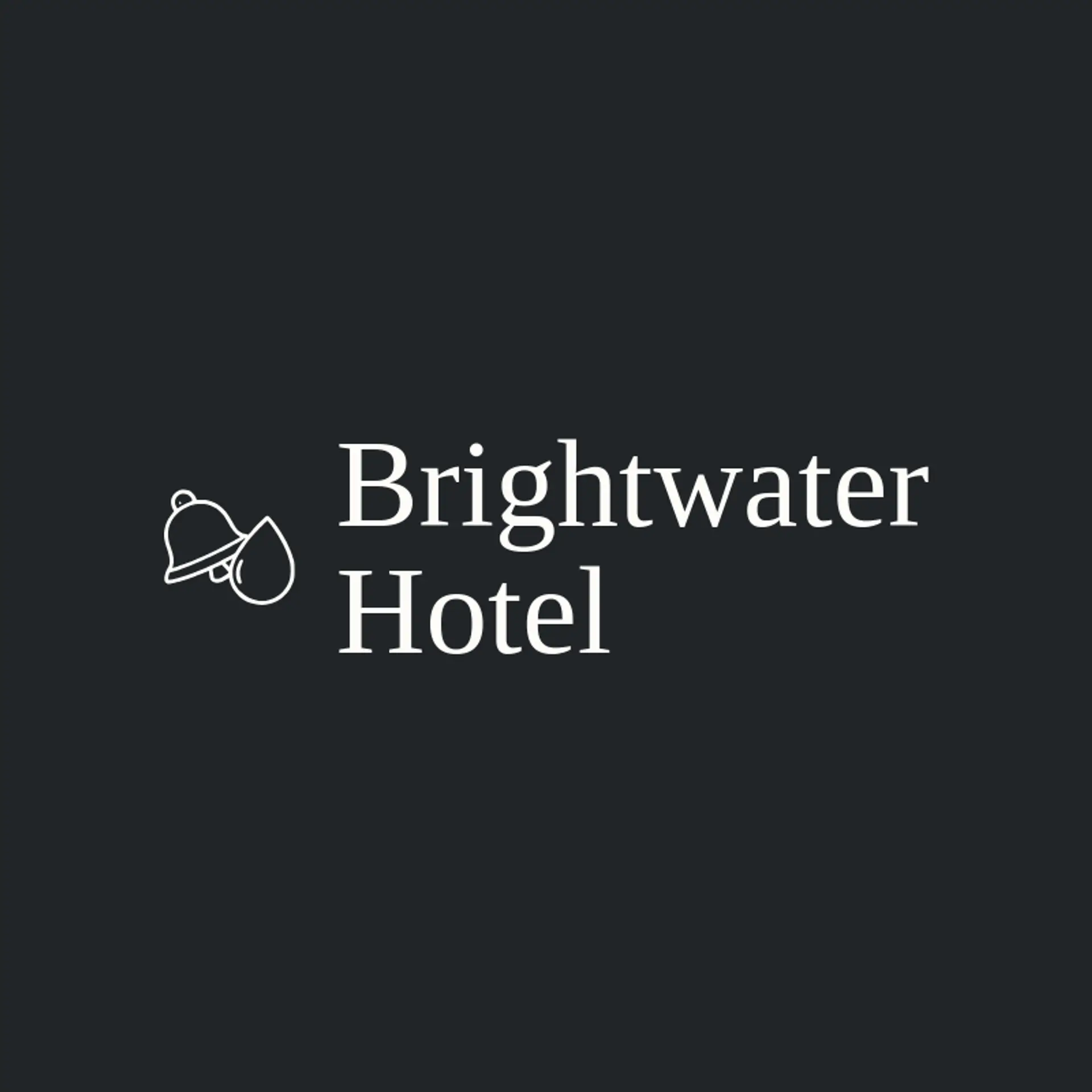 Brightwater Hotel logo for hospitality