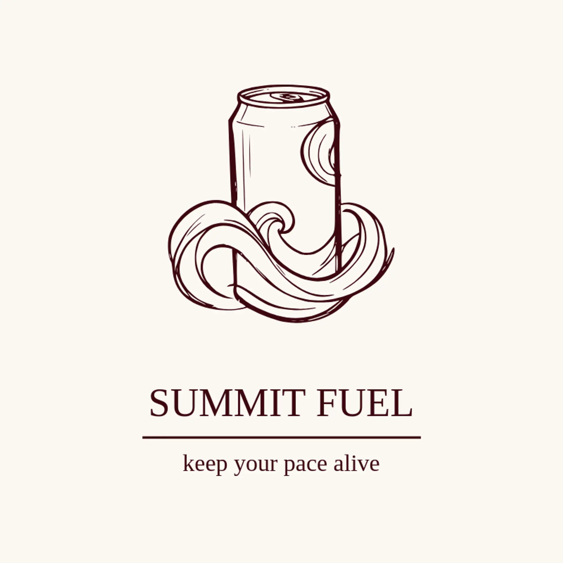 Summit Fuel logo for energy drink