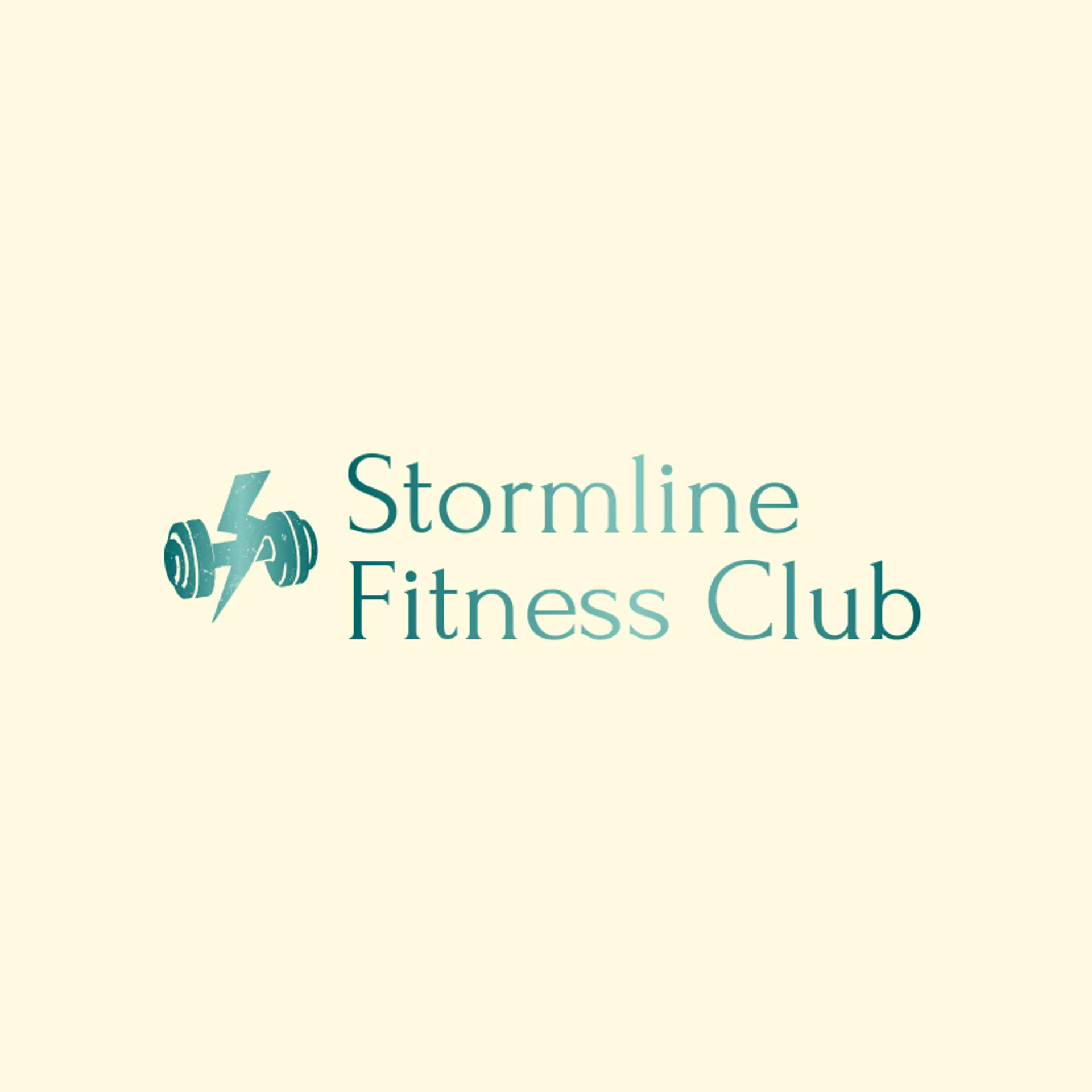 Stormline Fitness Club logo for cyclone