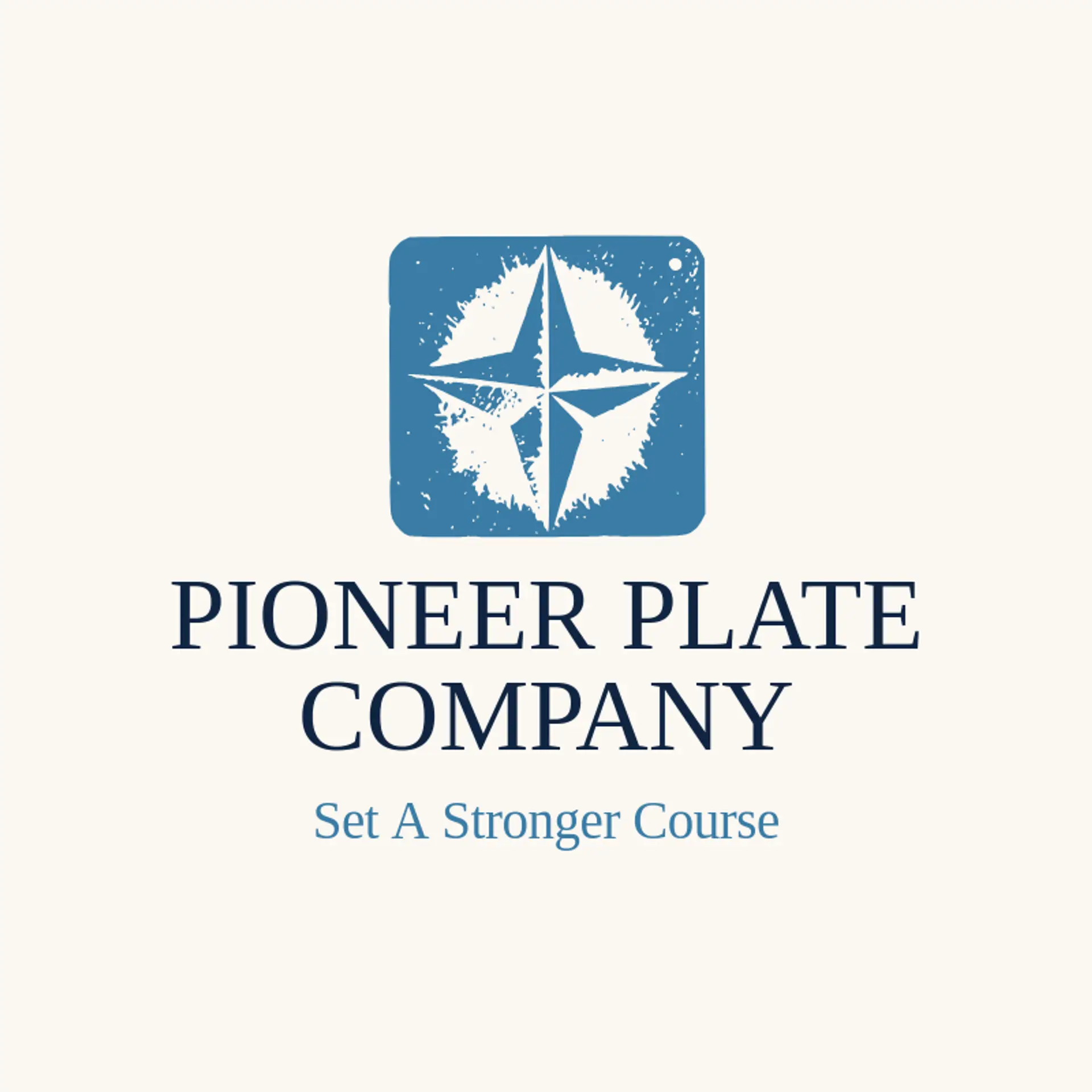 Pioneer Plate Company logo for fabrication