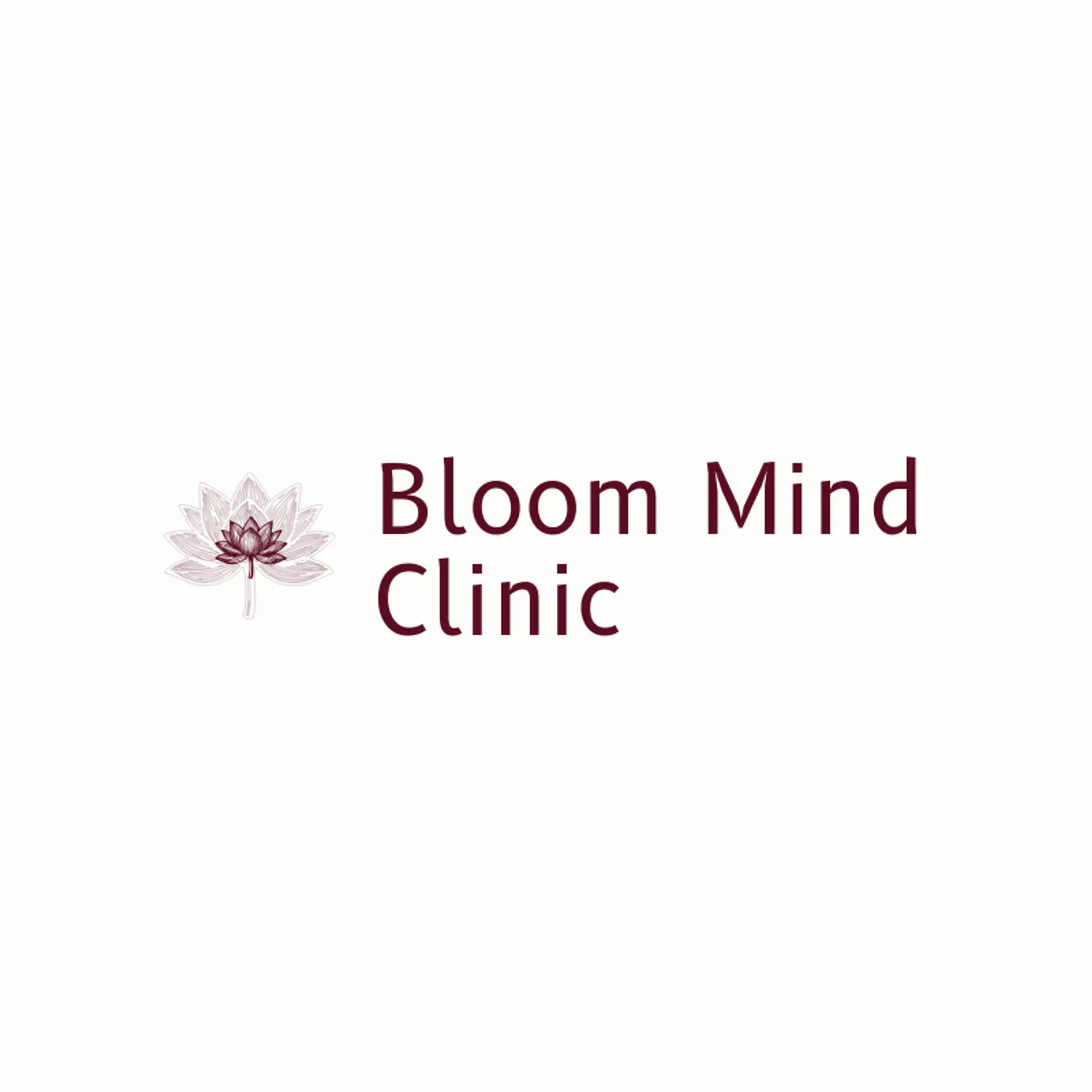 Bloom Mind Clinic logo for mental health
