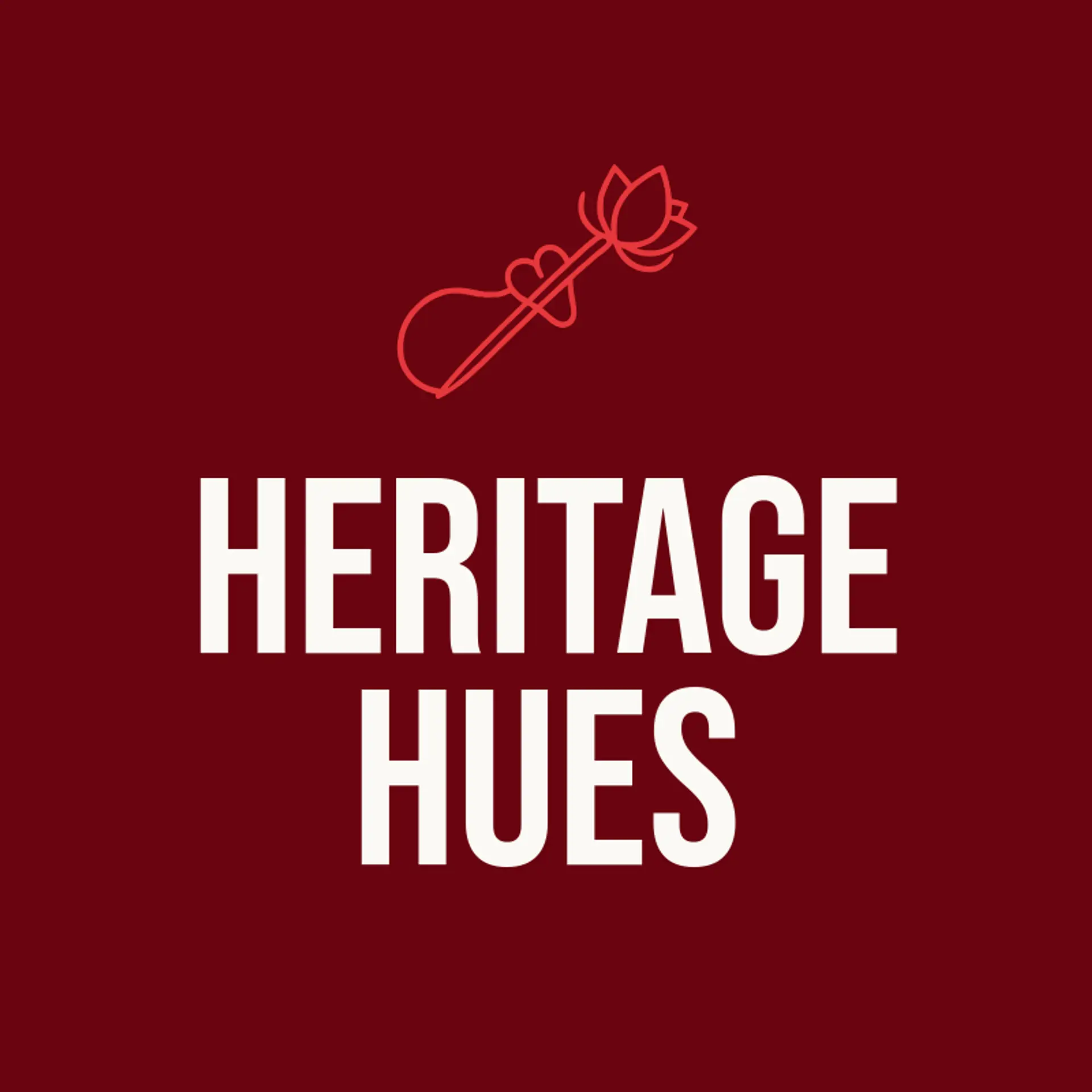 Heritage Hues logo for saree