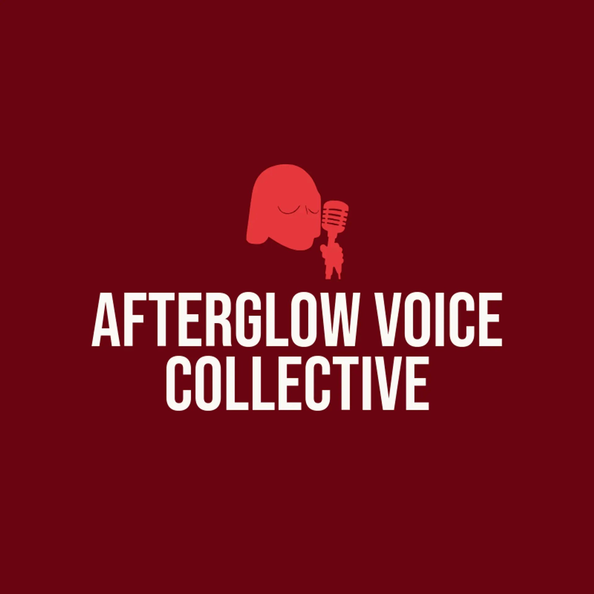 Afterglow Voice Collective logo for singer